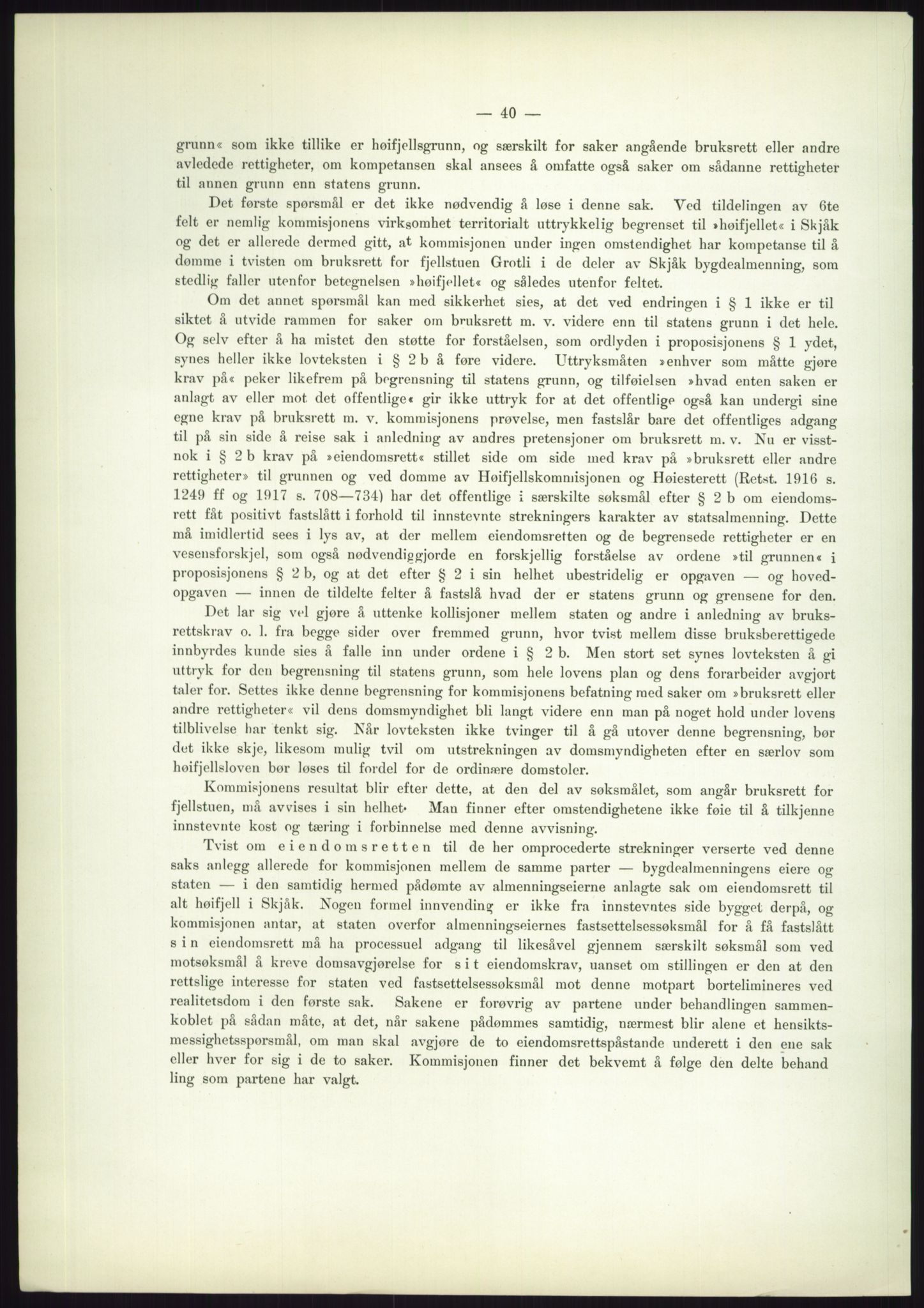 Høyfjellskommisjonen, AV/RA-S-1546/X/Xa/L0001: Nr. 1-33, 1909-1953, p. 2949