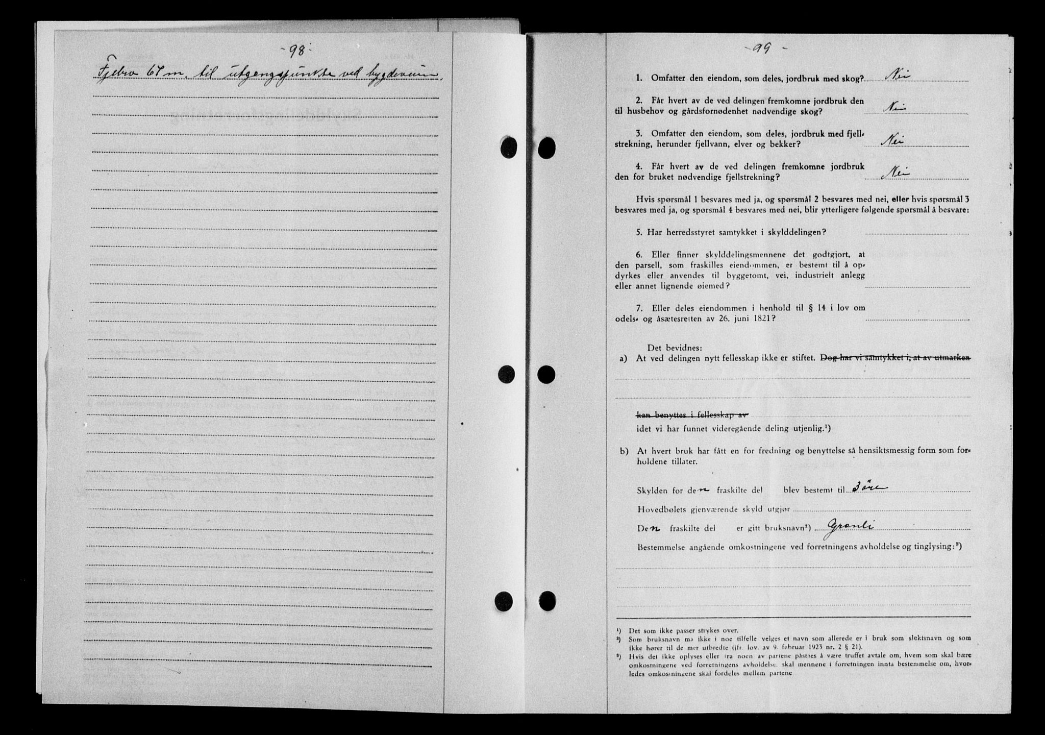 Gauldal sorenskriveri, SAT/A-0014/1/2/2C/L0058: Mortgage book no. 63, 1944-1945, Diary no: : 814/1944