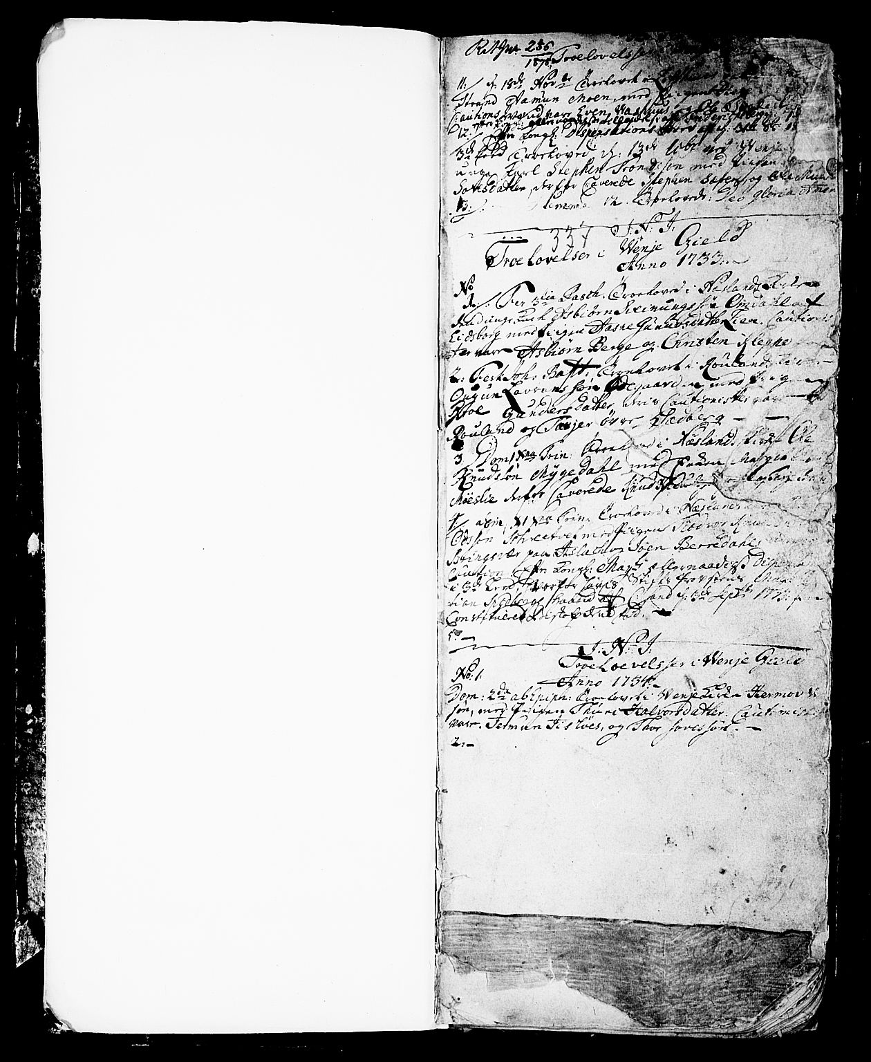 Vinje kirkebøker, SAKO/A-312/F/Fa/L0001: Parish register (official) no. I 1, 1717-1766, p. 5