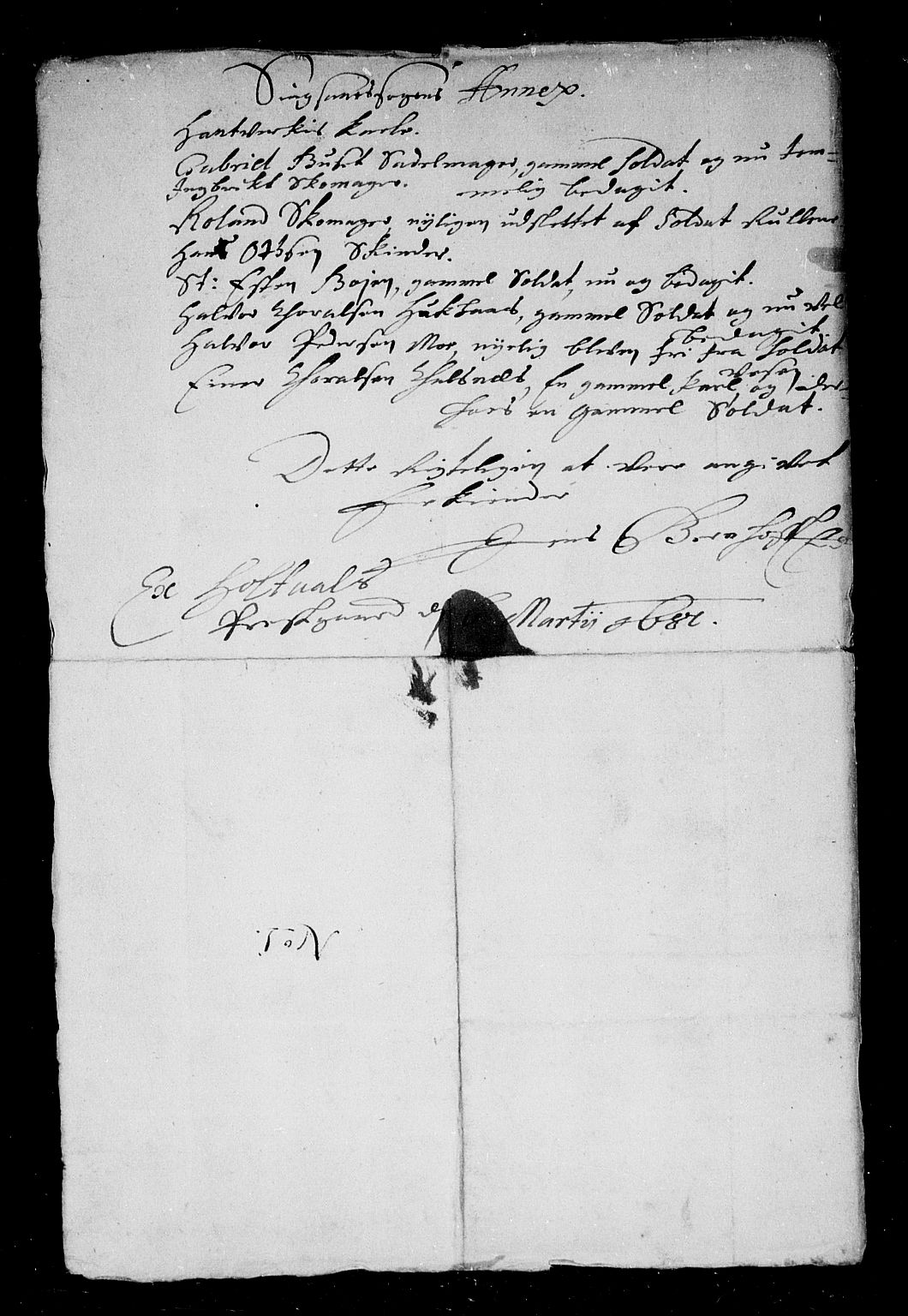 Rentekammeret inntil 1814, Reviderte regnskaper, Stiftamtstueregnskaper, Trondheim stiftamt og Nordland amt, AV/RA-EA-6044/R/Rf/L0063: Trondheim stiftamt, 1681