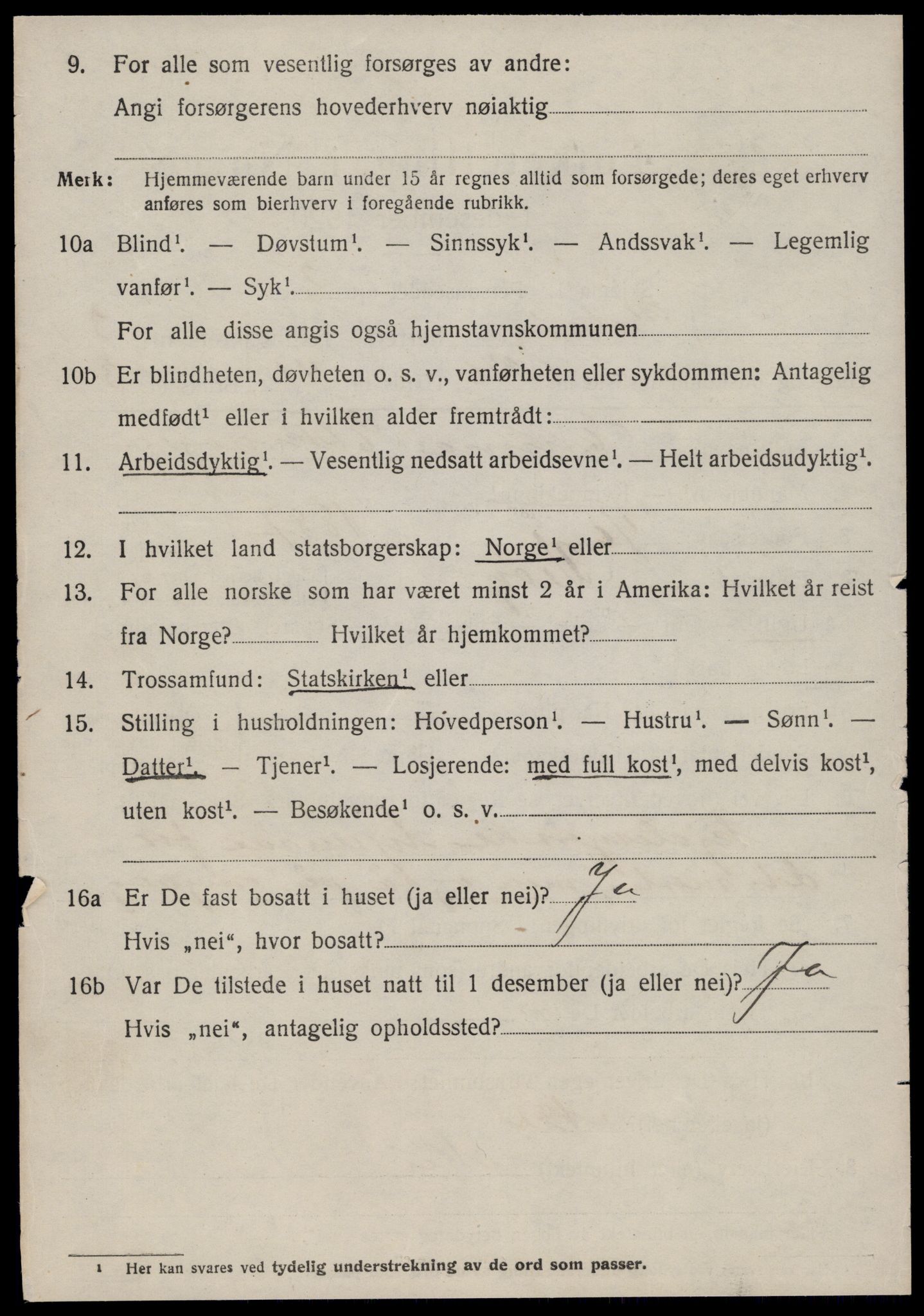 SAT, 1920 census for Bolsøy, 1920, p. 6554