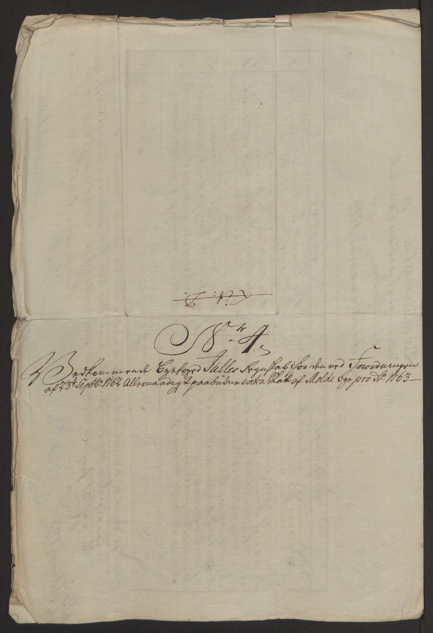 Rentekammeret inntil 1814, Reviderte regnskaper, Byregnskaper, AV/RA-EA-4066/R/Rq/L0487/0004: [Q1] Kontribusjonsregnskap / Ekstraskatt, 1762-1772, p. 51