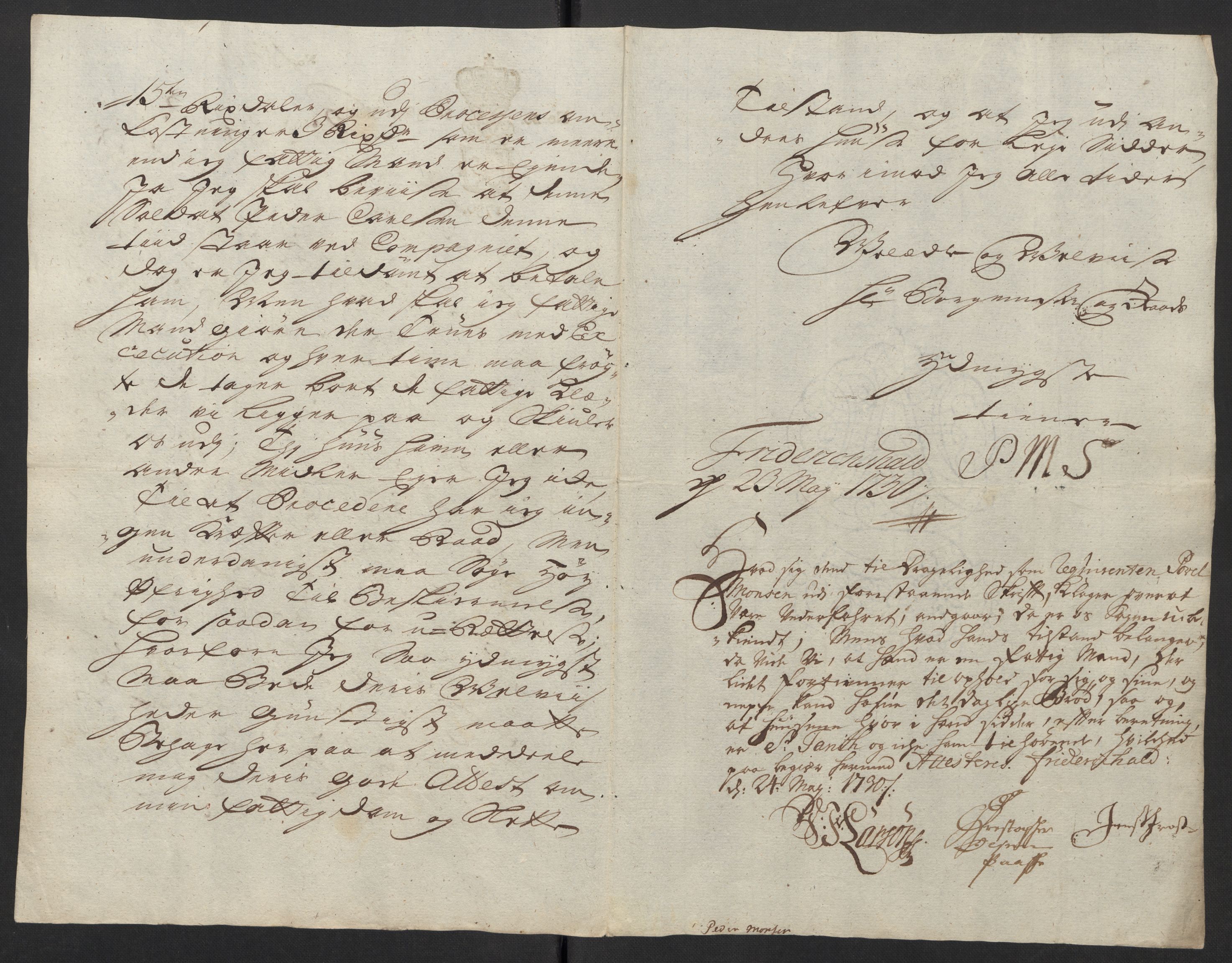 Stattholderembetet 1572-1771, AV/RA-EA-2870/Ef/L0106: Brev fra embetsmenn og andre, 1730-1732, p. 83