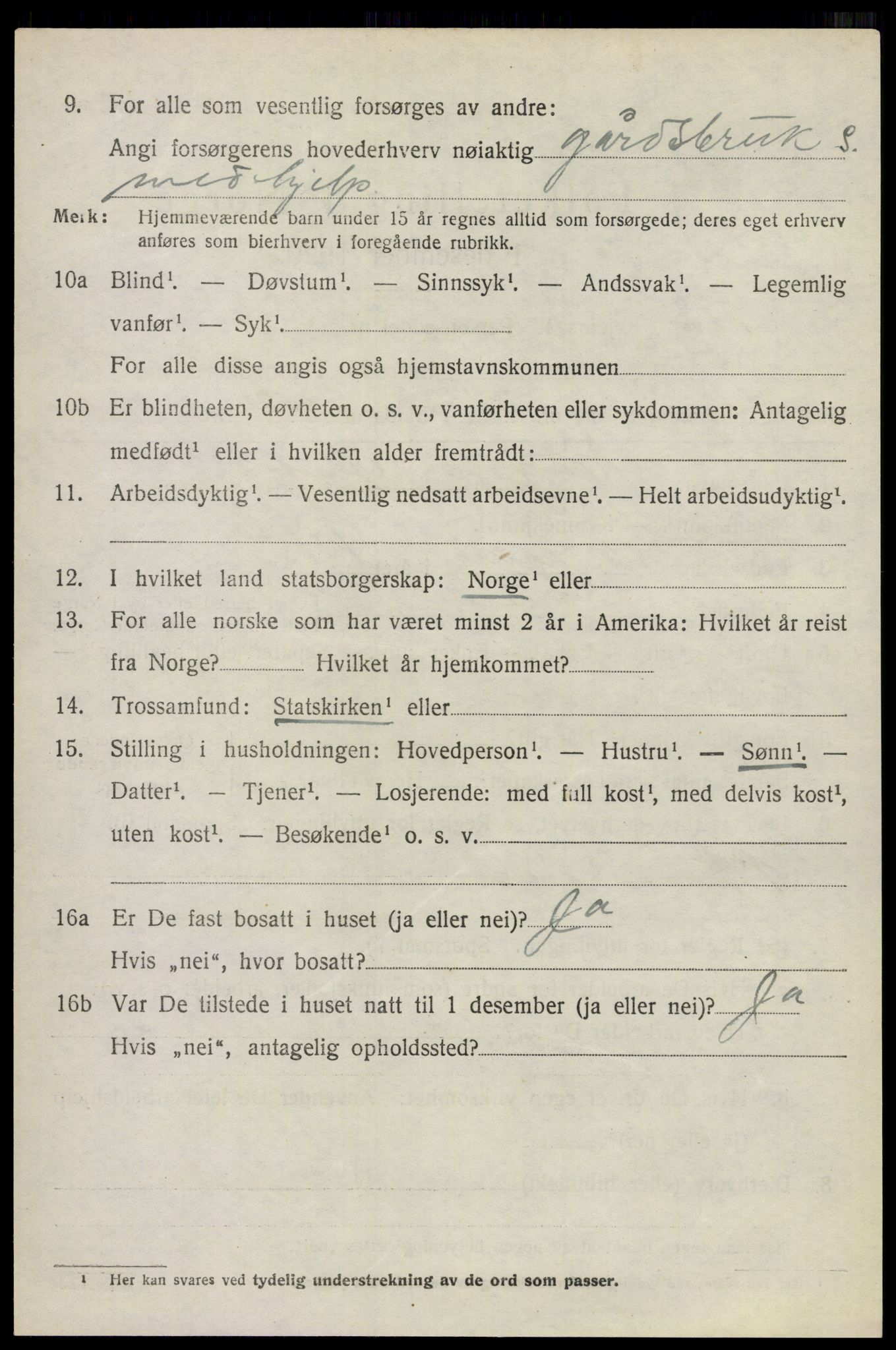 SAO, 1920 census for Sørum, 1920, p. 3856