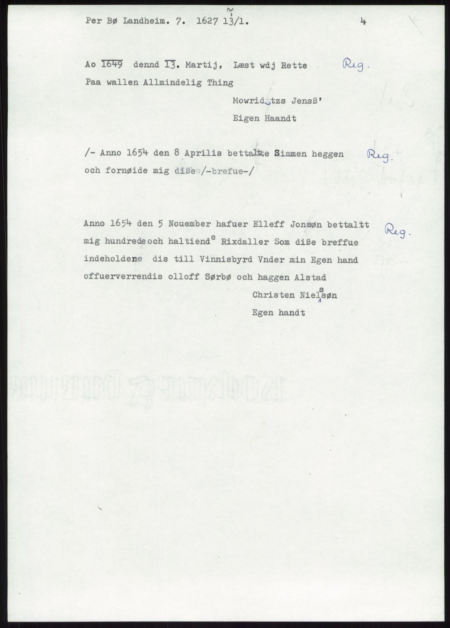 Samlinger til kildeutgivelse, Diplomavskriftsamlingen, AV/RA-EA-4053/H/Ha, p. 3033