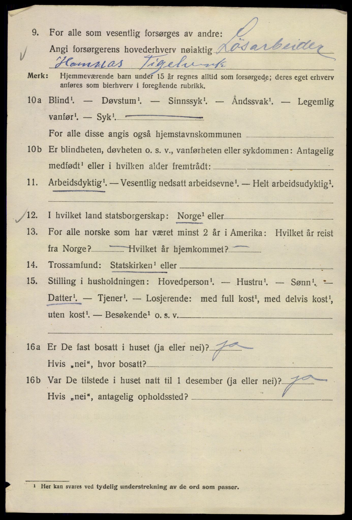 SAO, 1920 census for Kristiania, 1920, p. 486158