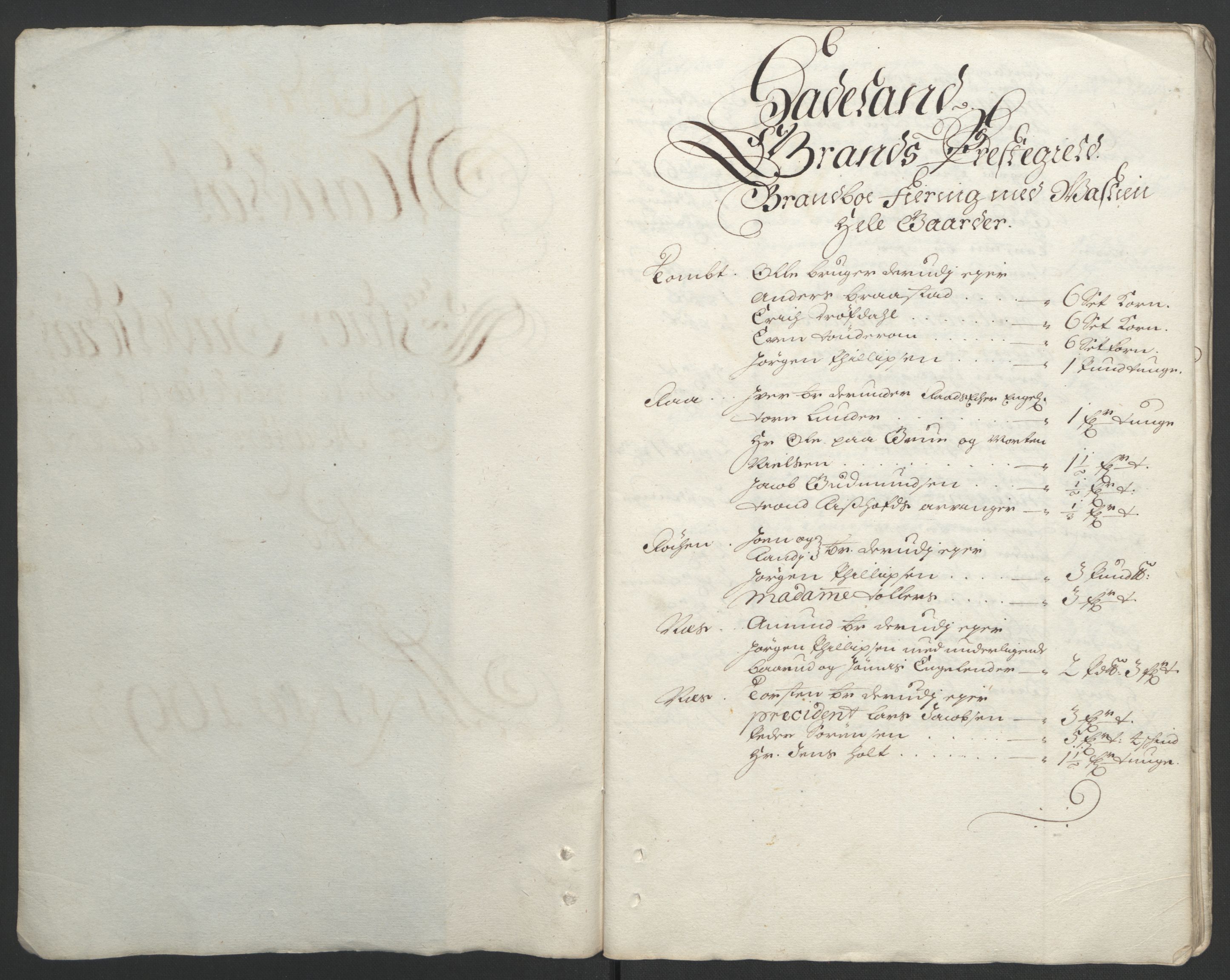 Rentekammeret inntil 1814, Reviderte regnskaper, Fogderegnskap, RA/EA-4092/R18/L1292: Fogderegnskap Hadeland, Toten og Valdres, 1693-1694, p. 65