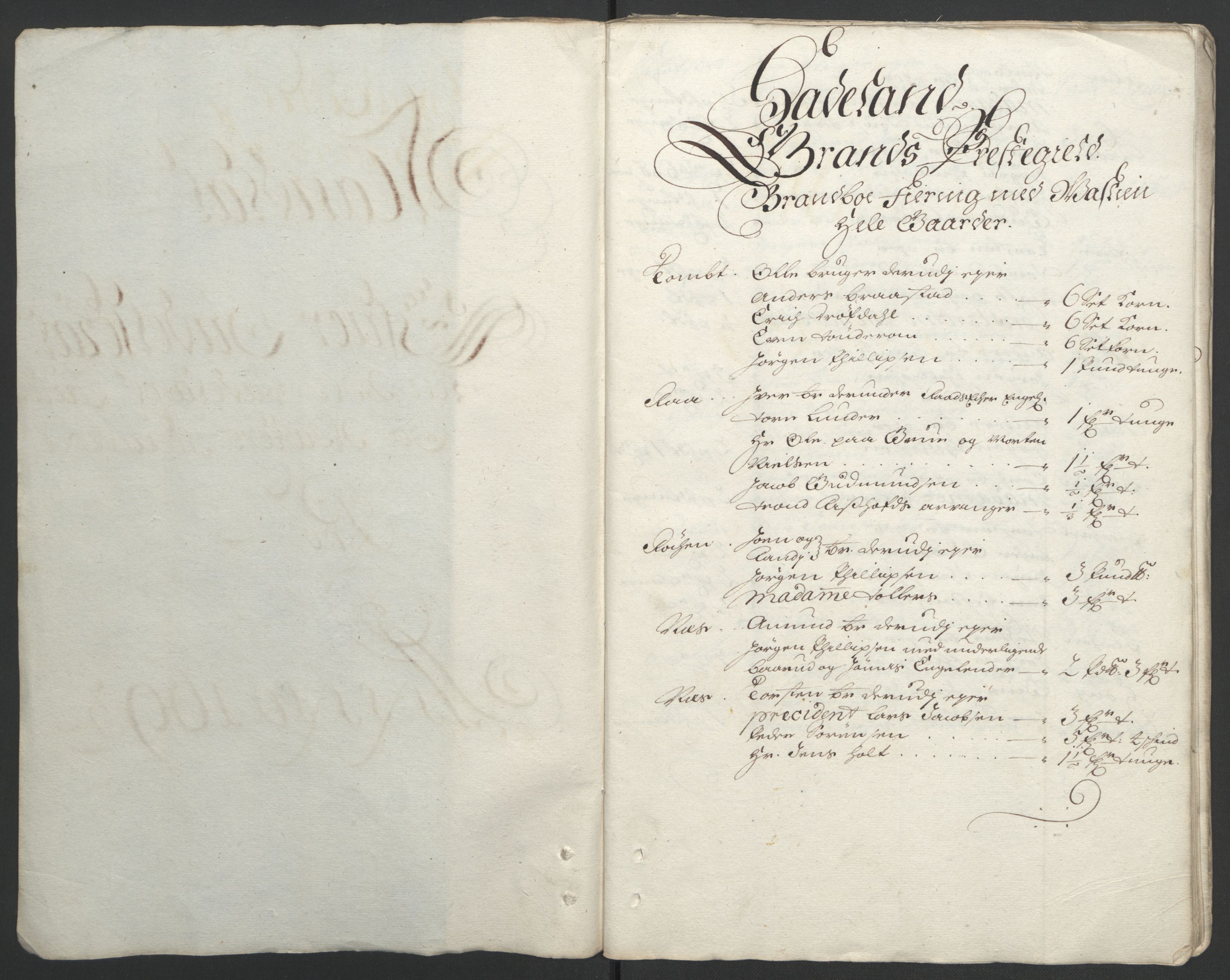 Rentekammeret inntil 1814, Reviderte regnskaper, Fogderegnskap, AV/RA-EA-4092/R18/L1292: Fogderegnskap Hadeland, Toten og Valdres, 1693-1694, p. 65