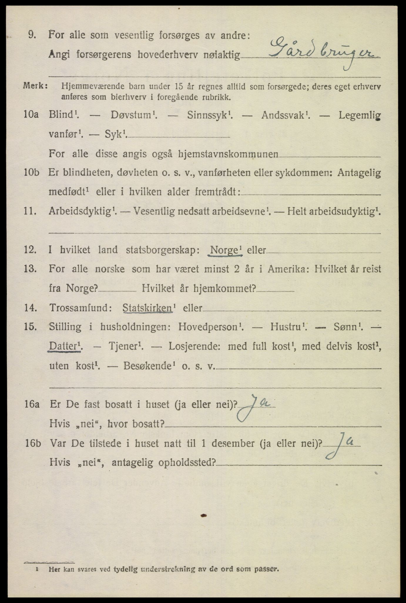 SAK, 1920 census for Finsland, 1920, p. 735