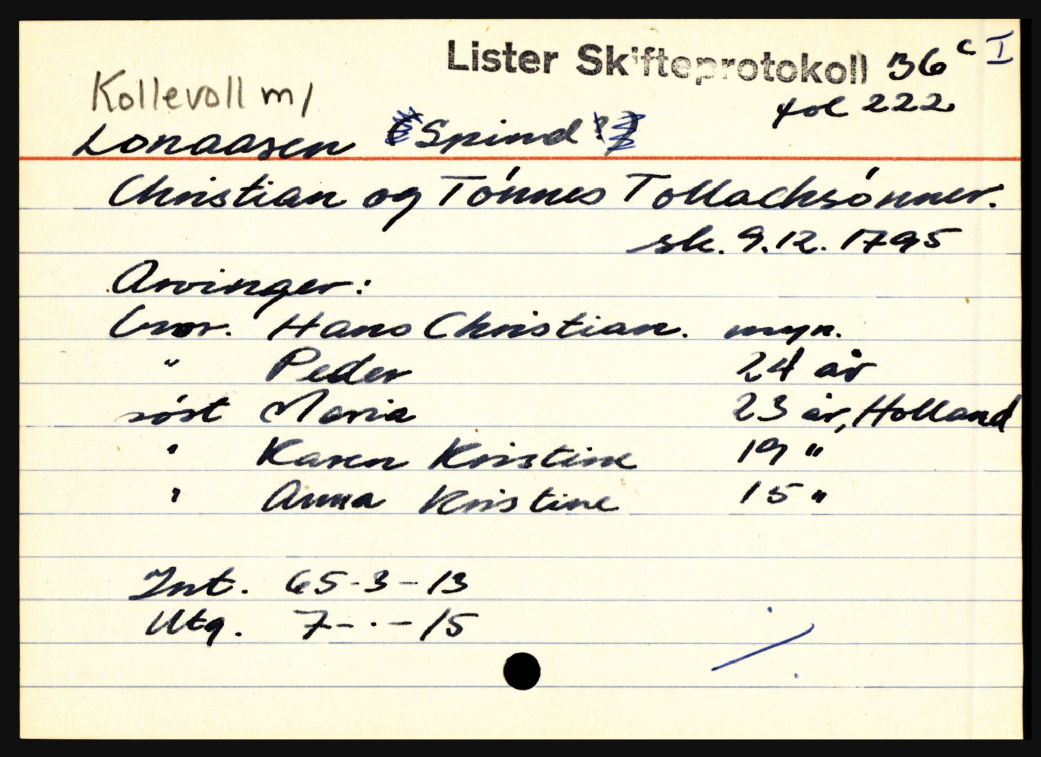 Lister sorenskriveri, AV/SAK-1221-0003/H, p. 20565