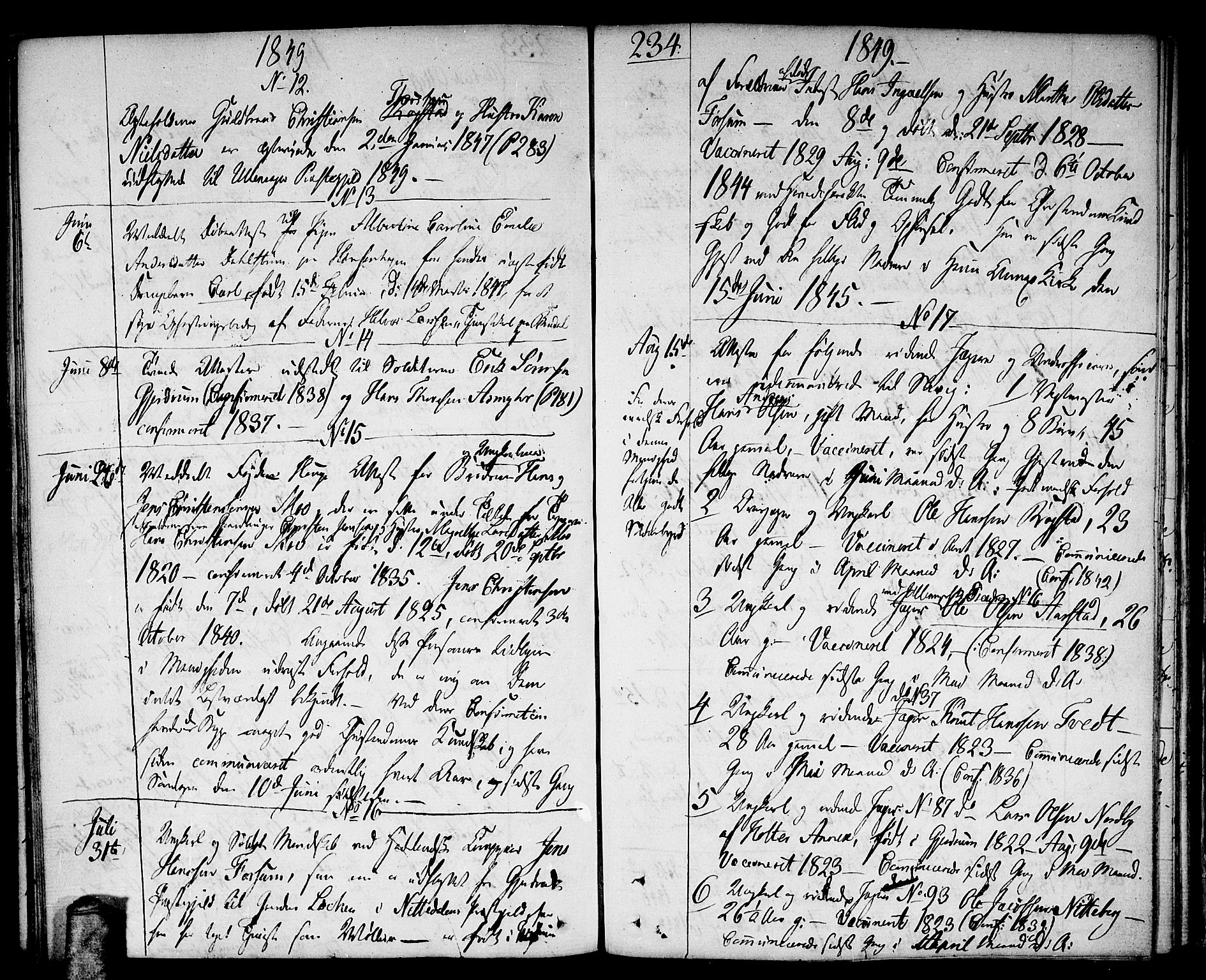 Gjerdrum prestekontor Kirkebøker, AV/SAO-A-10412b/F/Fa/L0003: Parish register (official) no. I 3, 1798-1815, p. 234