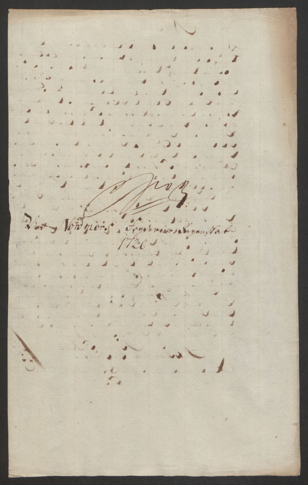 Rentekammeret inntil 1814, Reviderte regnskaper, Fogderegnskap, RA/EA-4092/R56/L3759: Fogderegnskap Nordmøre, 1726, p. 106