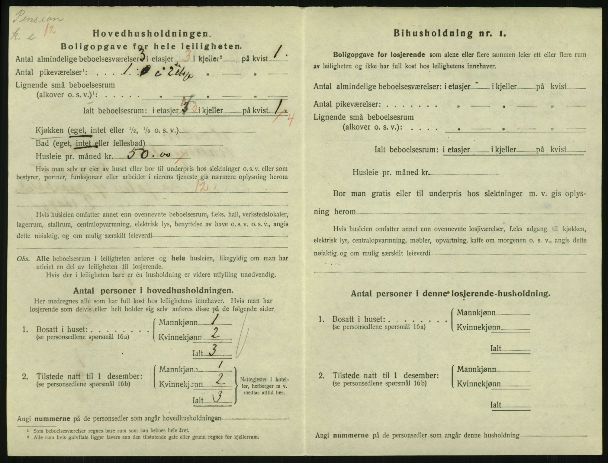 SAKO, 1920 census for Horten, 1920, p. 5042