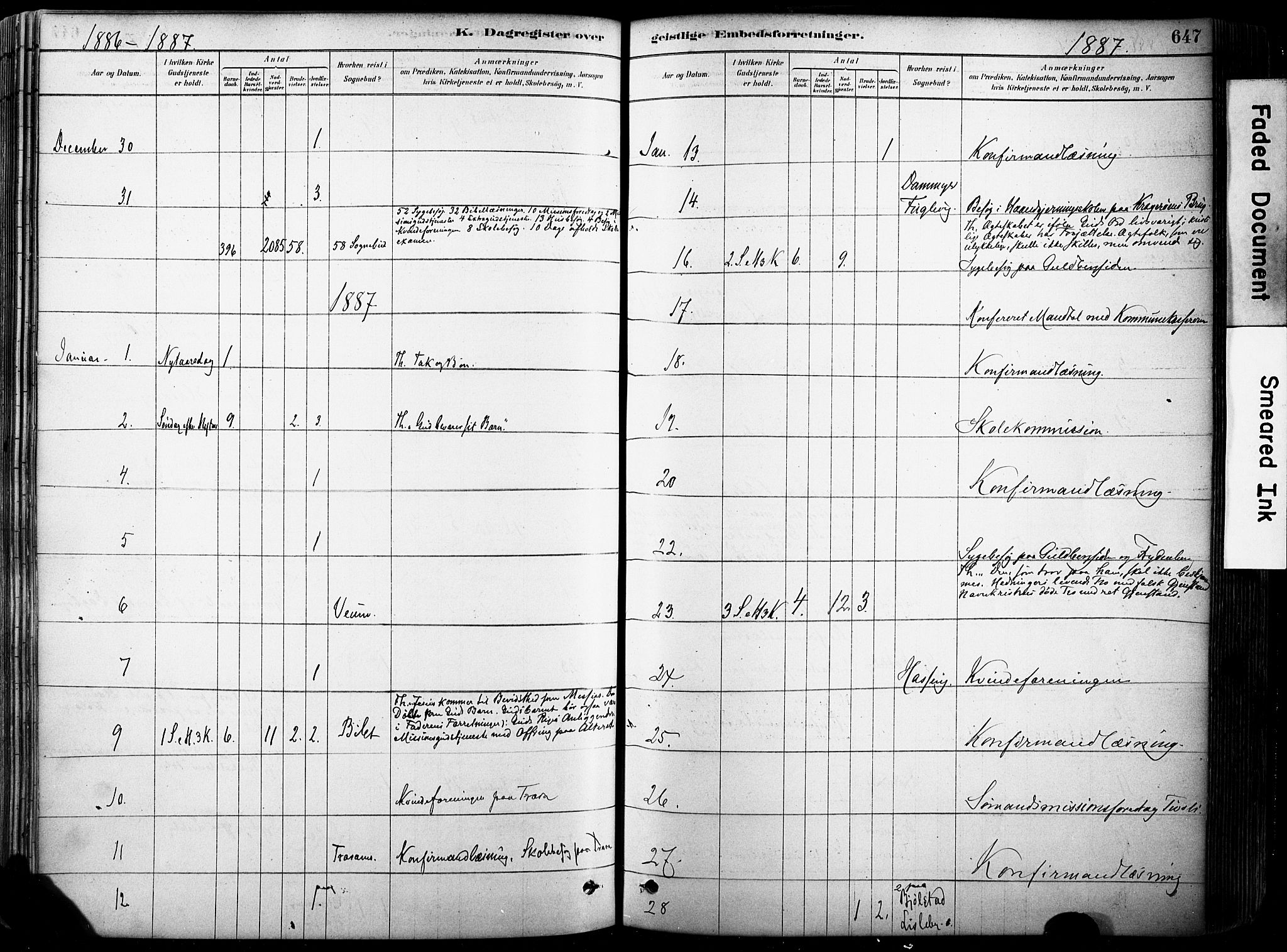 Glemmen prestekontor Kirkebøker, SAO/A-10908/F/Fa/L0012: Parish register (official) no. 12, 1878-1973, p. 647