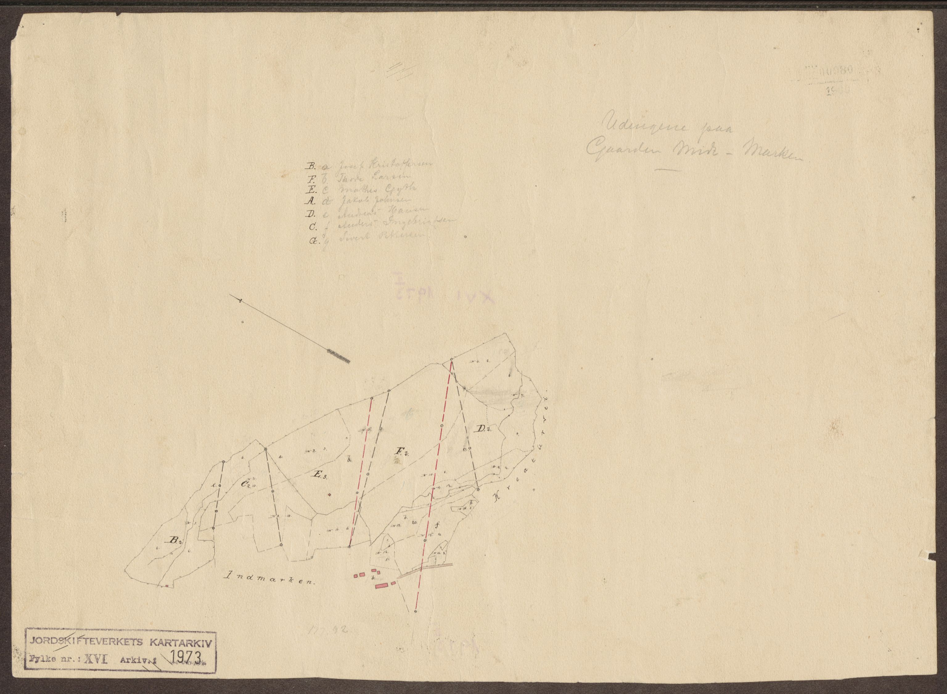 Jordskifteverkets kartarkiv, AV/RA-S-3929/T, 1859-1988, p. 2388