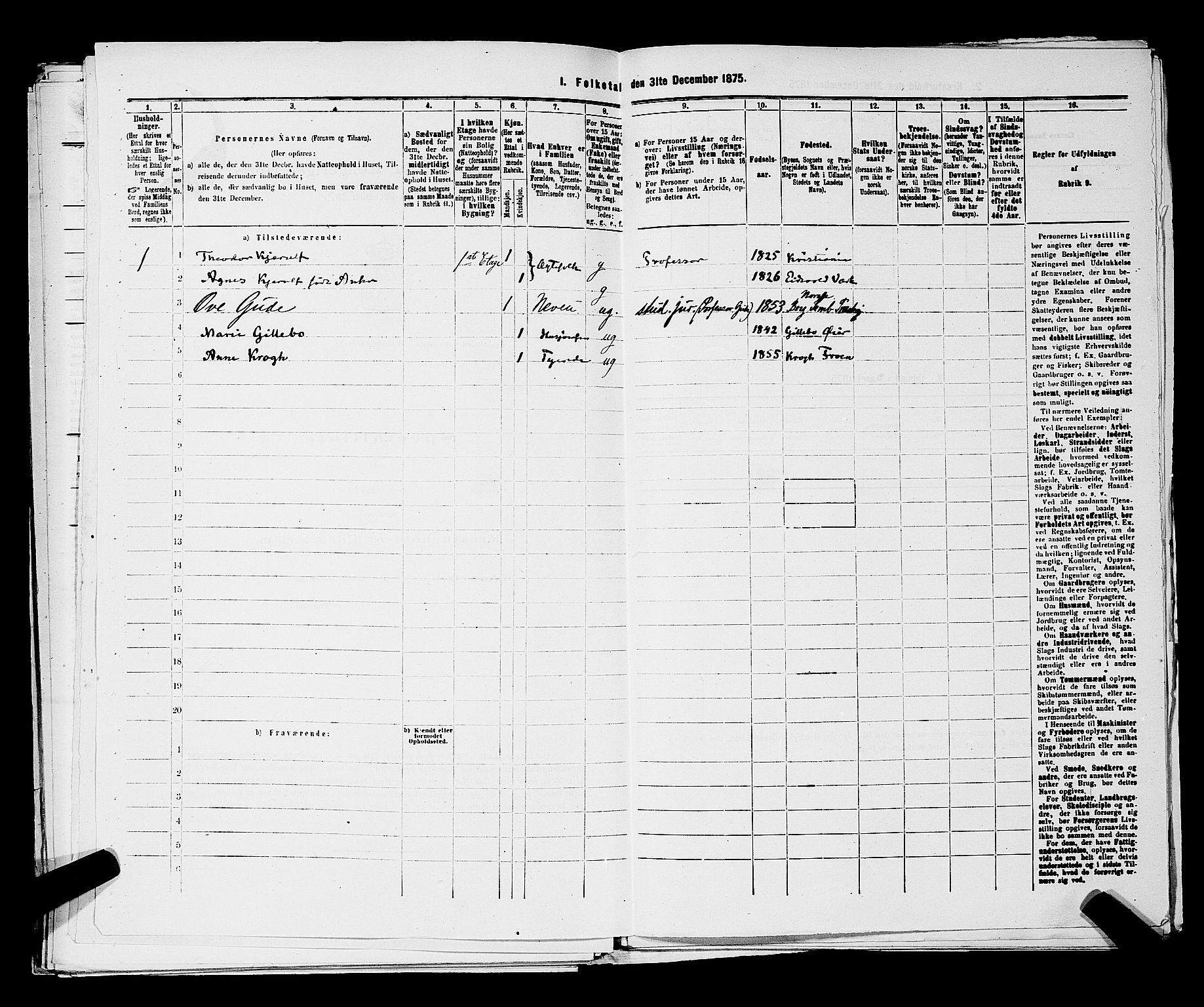 RA, 1875 census for 0301 Kristiania, 1875, p. 3787