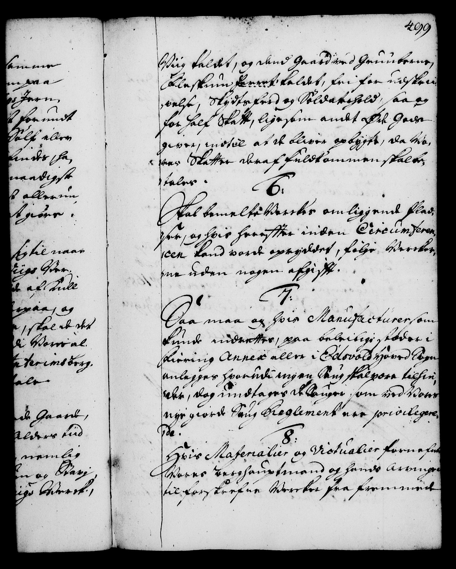 Rentekammeret, Kammerkanselliet, AV/RA-EA-3111/G/Gg/Gga/L0002: Norsk ekspedisjonsprotokoll med register (merket RK 53.2), 1723-1727, p. 499