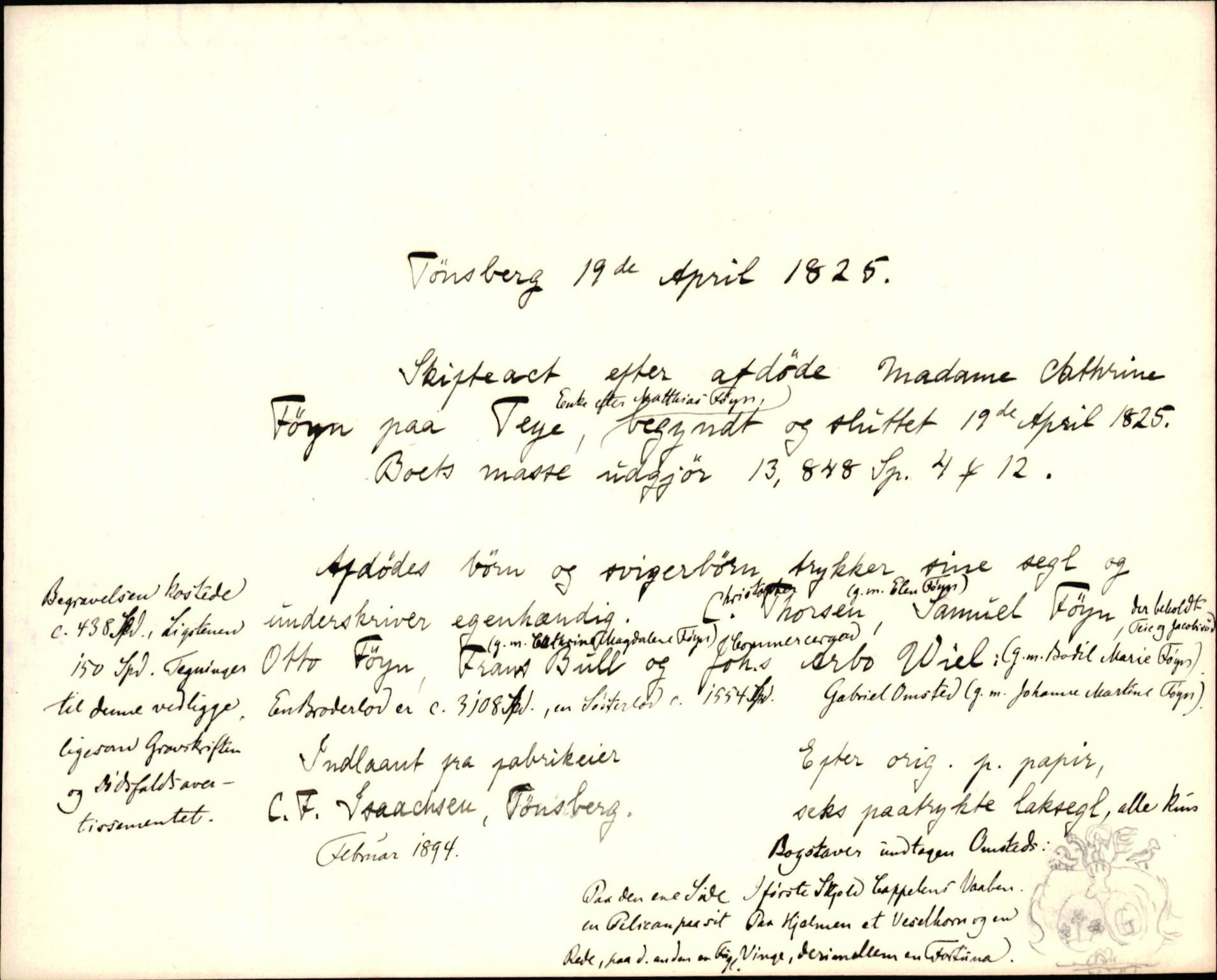 Riksarkivets diplomsamling, AV/RA-EA-5965/F35/F35d/L0006: Innlånte diplomer, seddelregister, 1691-1858, p. 699