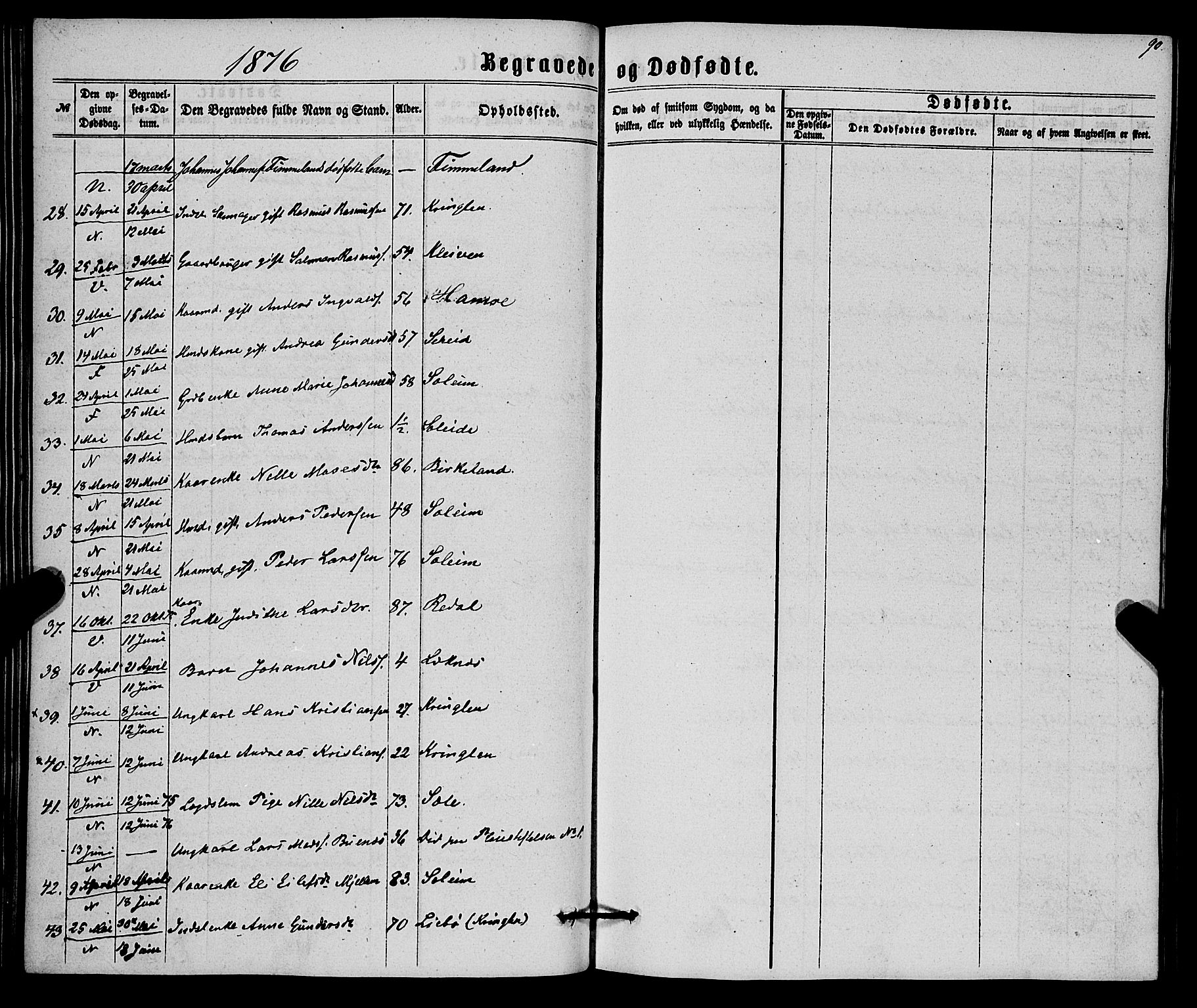 Førde sokneprestembete, AV/SAB-A-79901/H/Haa/Haaa/L0010: Parish register (official) no. A 10, 1861-1876, p. 90