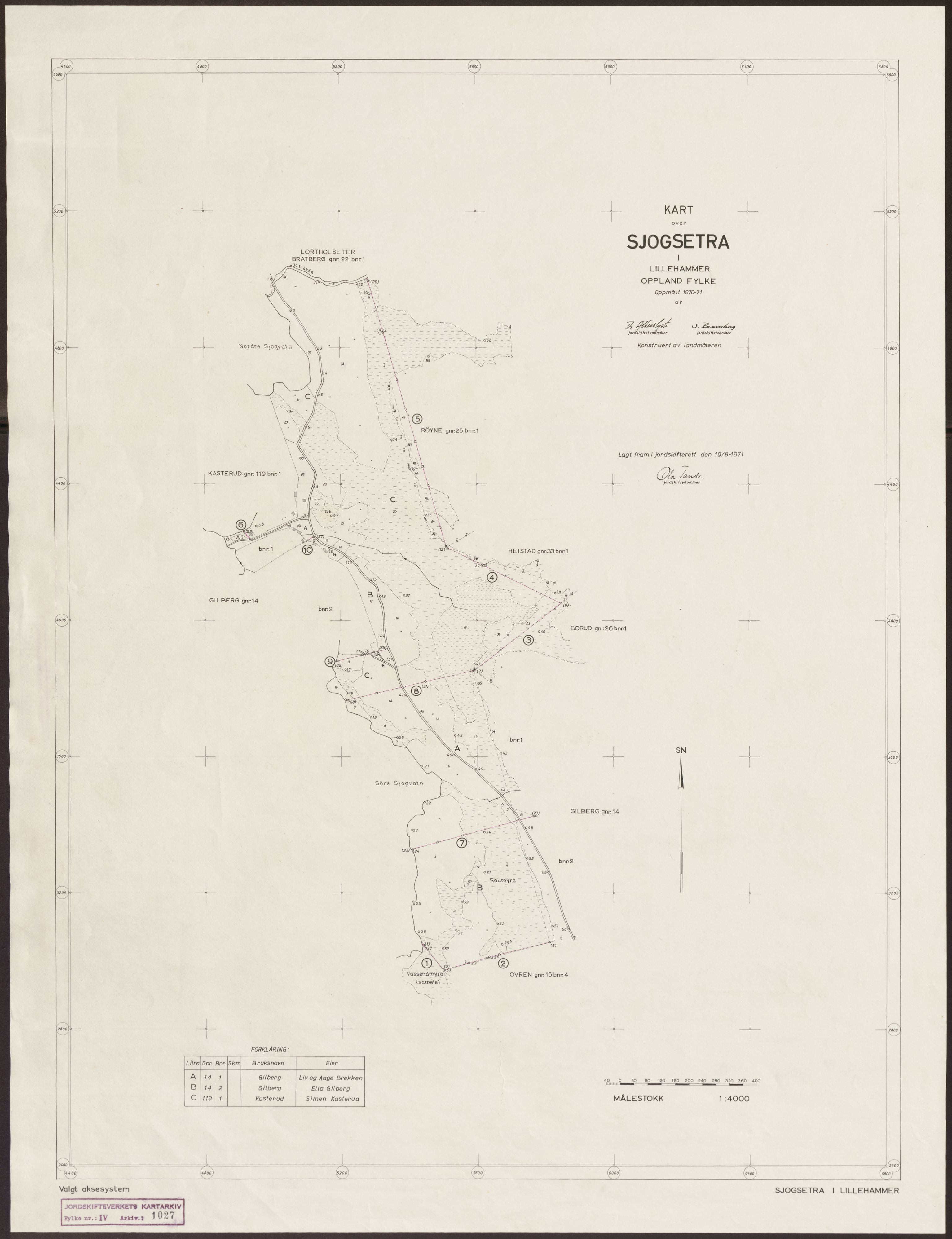 Jordskifteverkets kartarkiv, RA/S-3929/T, 1859-1988, p. 1291