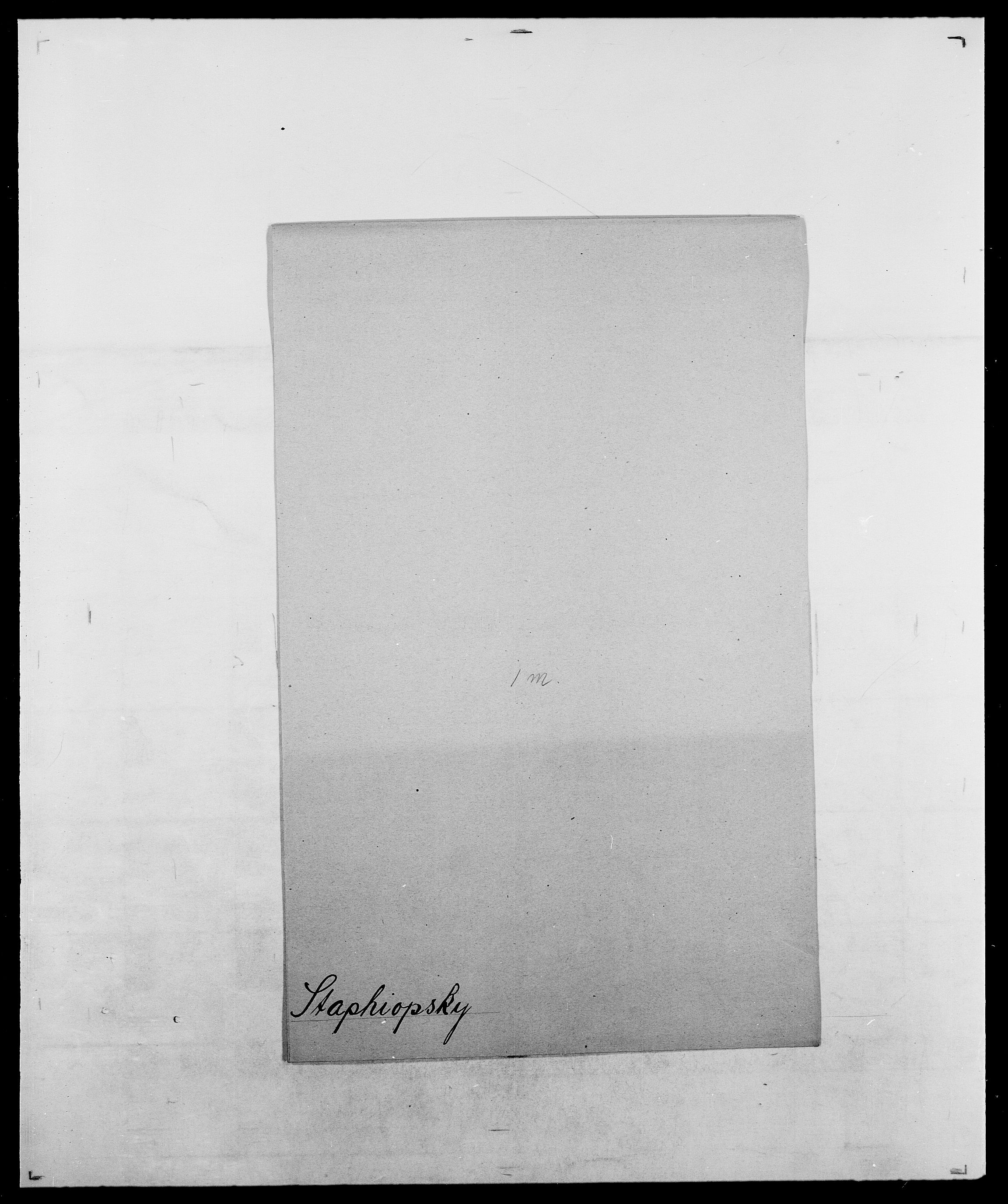 Delgobe, Charles Antoine - samling, AV/SAO-PAO-0038/D/Da/L0036: Skaanør - Staverskov, p. 994