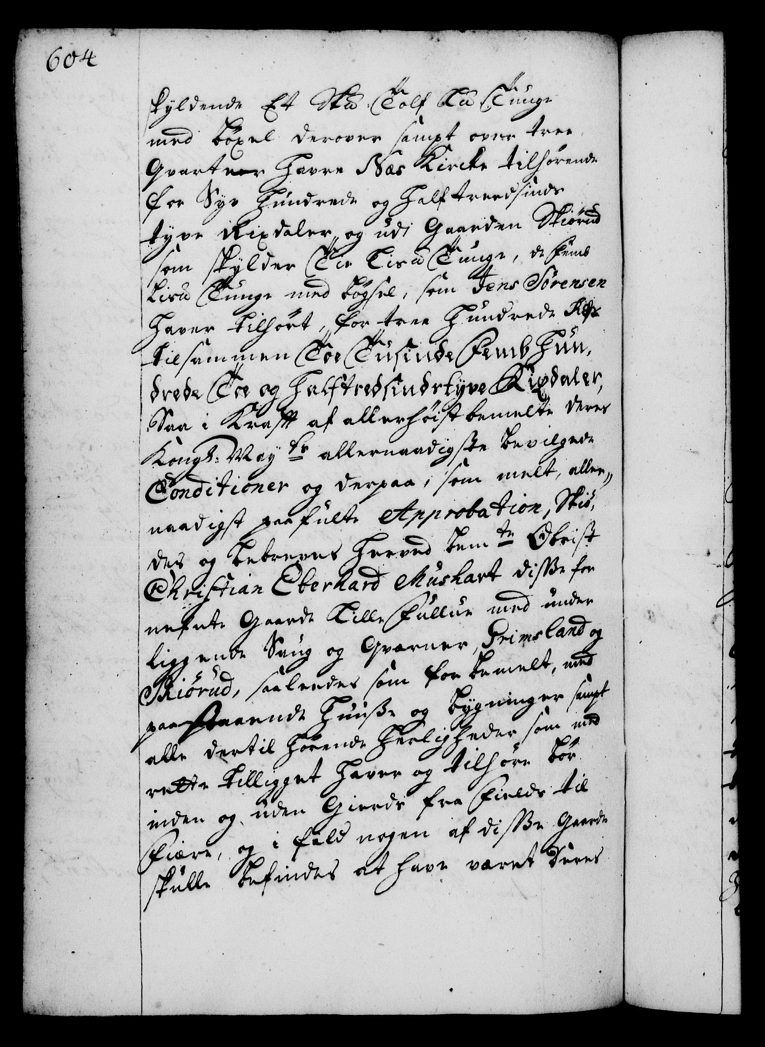 Rentekammeret, Kammerkanselliet, RA/EA-3111/G/Gg/Gga/L0002: Norsk ekspedisjonsprotokoll med register (merket RK 53.2), 1723-1727, p. 604