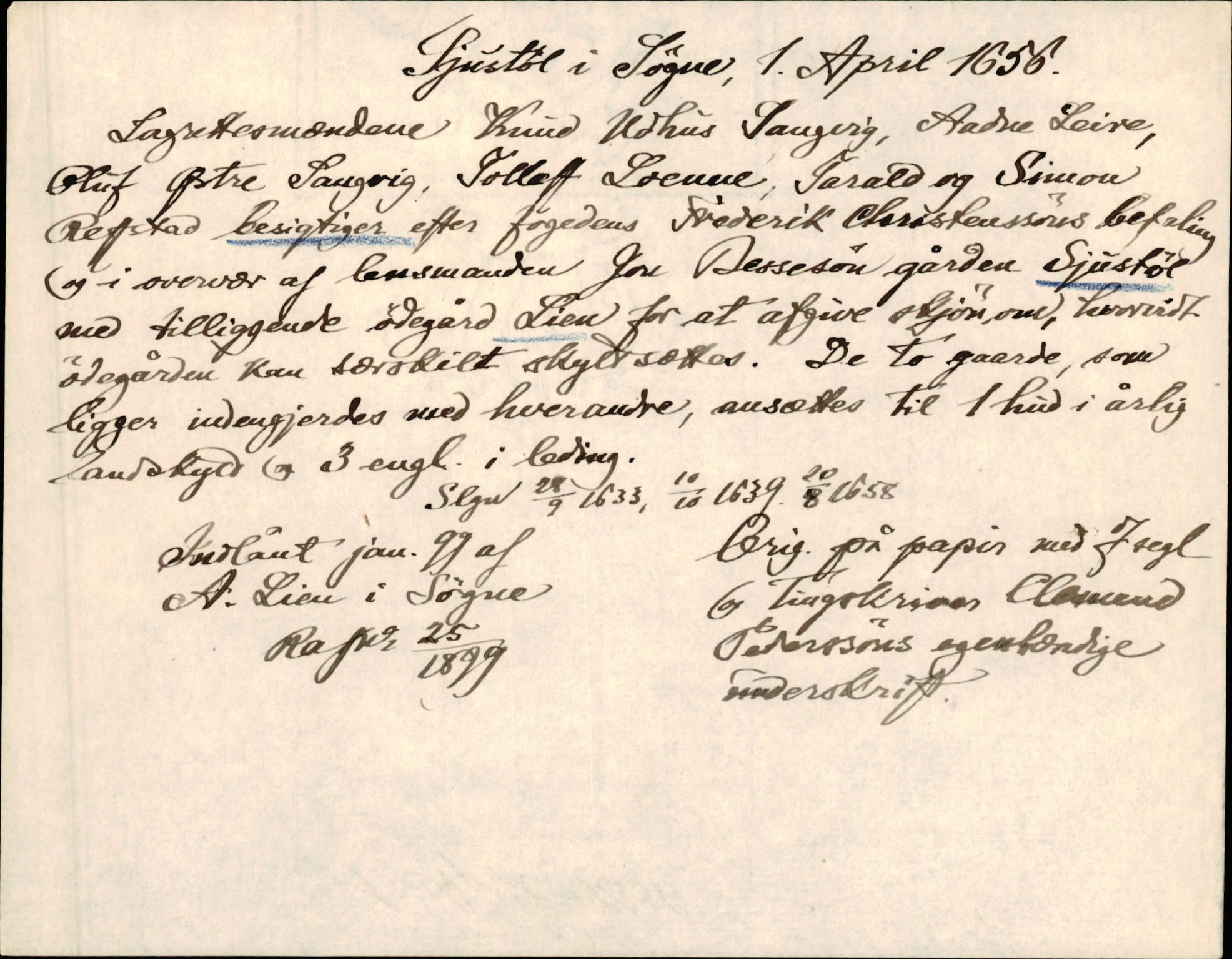 Riksarkivets diplomsamling, AV/RA-EA-5965/F35/F35d/L0004: Innlånte diplomer, seddelregister, 1643-1660, p. 463