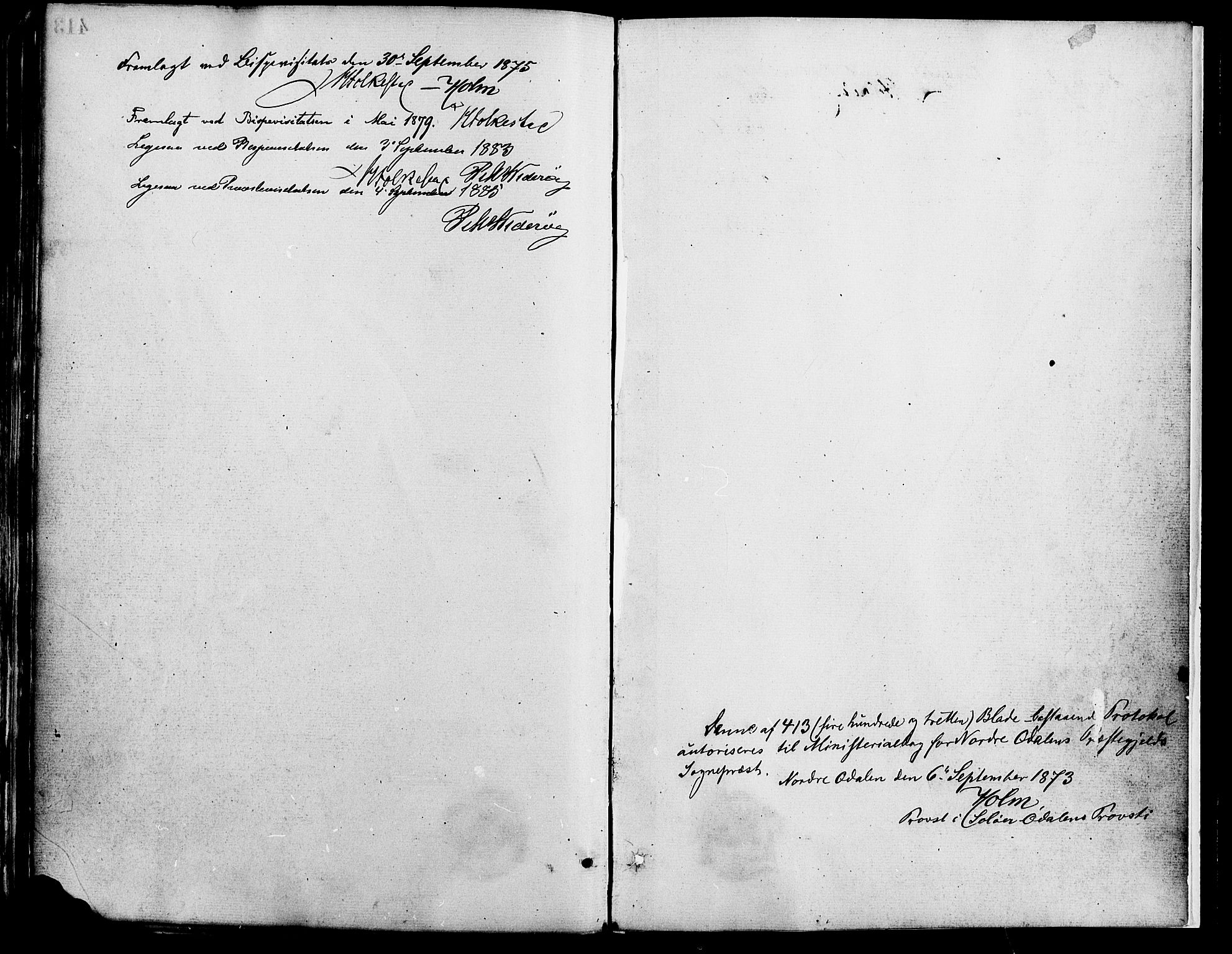 Nord-Odal prestekontor, SAH/PREST-032/H/Ha/Haa/L0005: Parish register (official) no. 5, 1874-1885