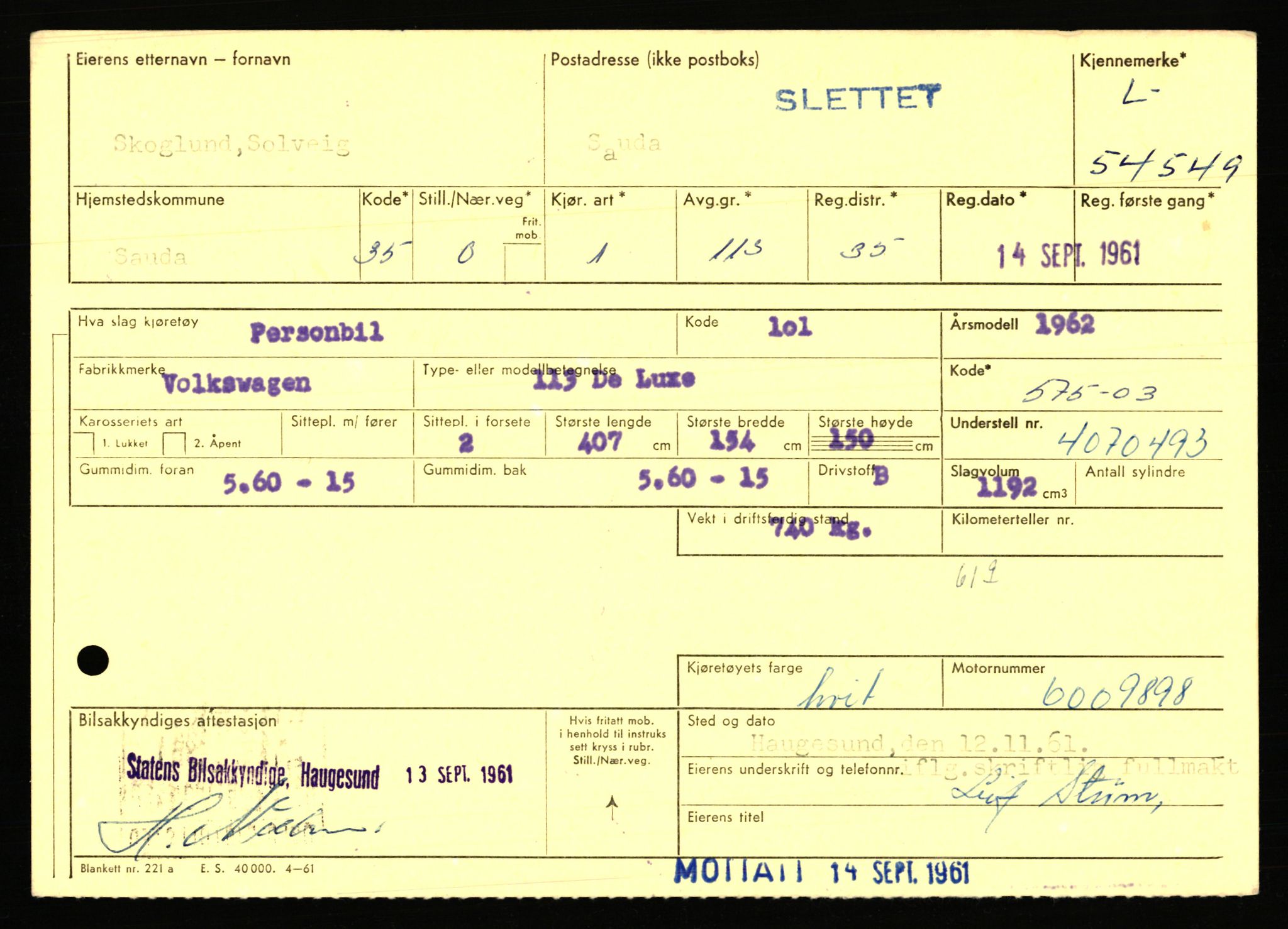 Stavanger trafikkstasjon, SAST/A-101942/0/F/L0054: L-54200 - L-55699, 1930-1971, p. 751