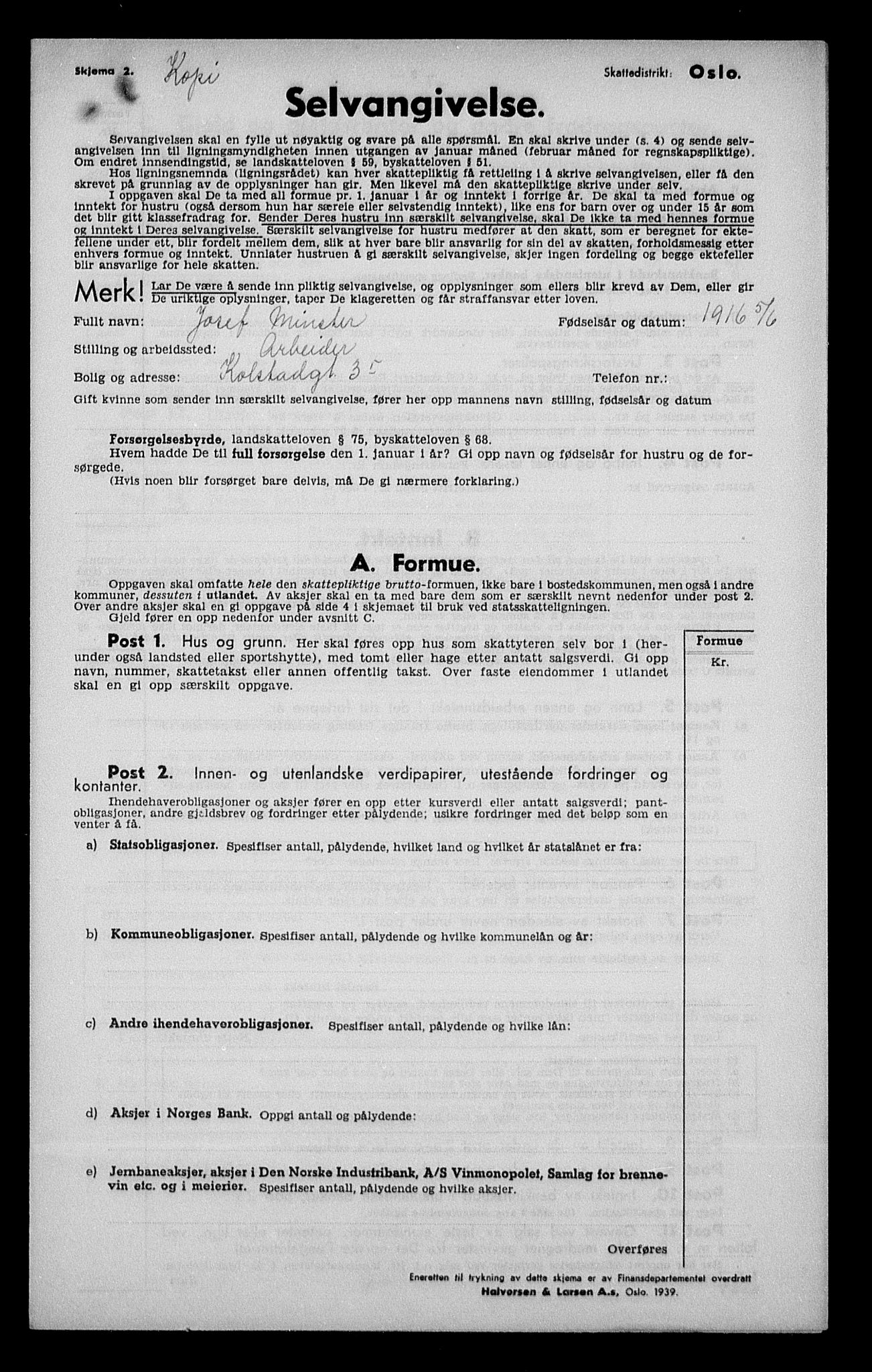 Justisdepartementet, Tilbakeføringskontoret for inndratte formuer, RA/S-1564/H/Hc/Hcc/L0965: --, 1945-1947, p. 578