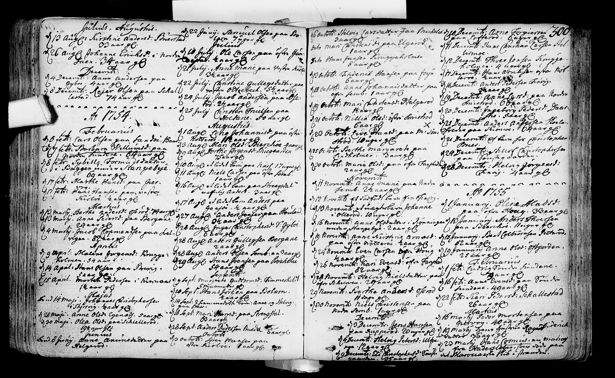 Nøtterøy kirkebøker, SAKO/A-354/F/Fa/L0002: Parish register (official) no. I 2, 1738-1790, p. 300