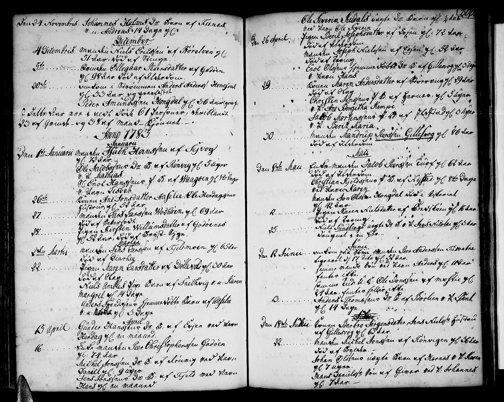 Ministerialprotokoller, klokkerbøker og fødselsregistre - Nordland, AV/SAT-A-1459/801/L0003: Parish register (official) no. 801A03, 1762-1795, p. 200