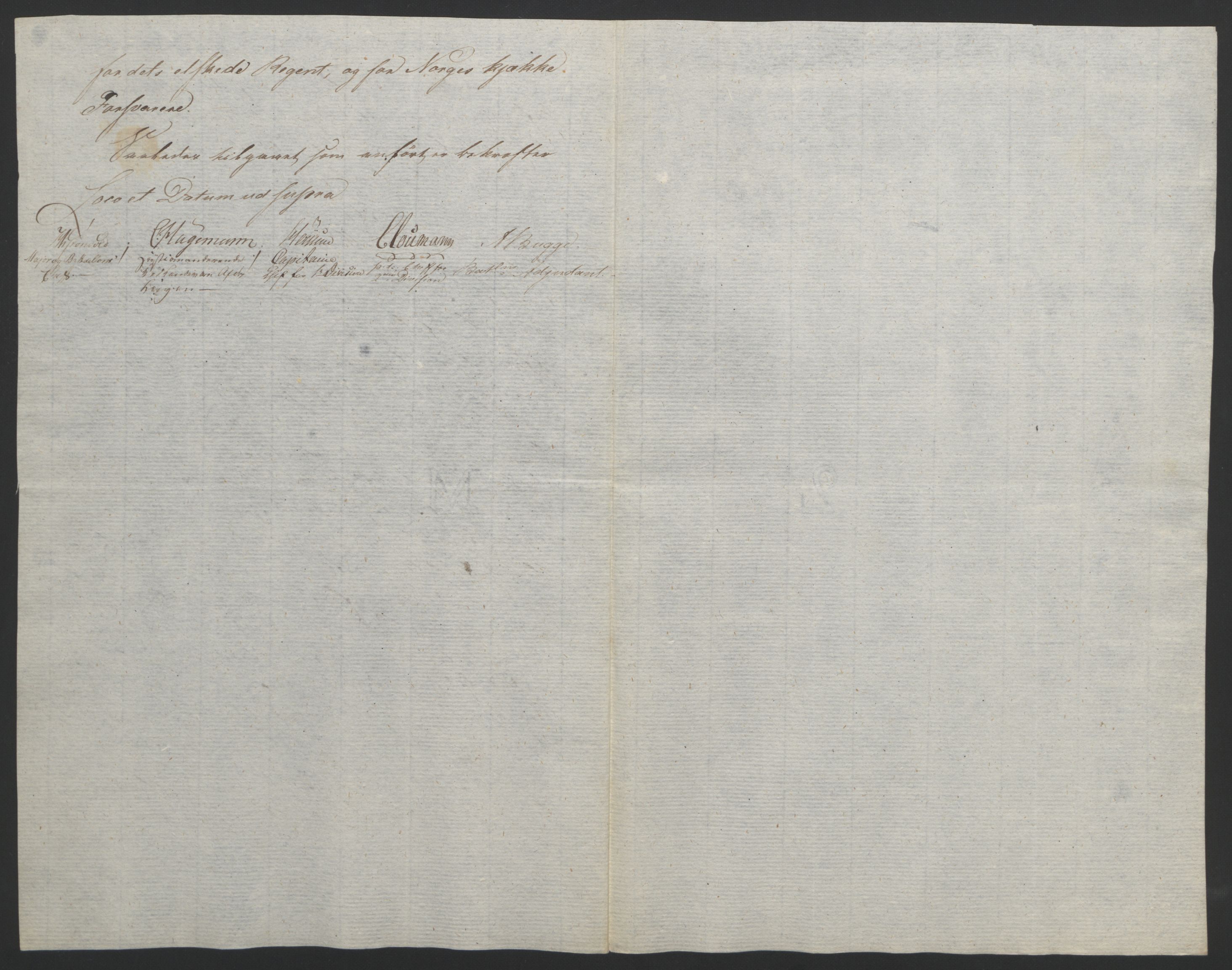Statsrådssekretariatet, RA/S-1001/D/Db/L0007: Fullmakter for Eidsvollsrepresentantene i 1814. , 1814, p. 104