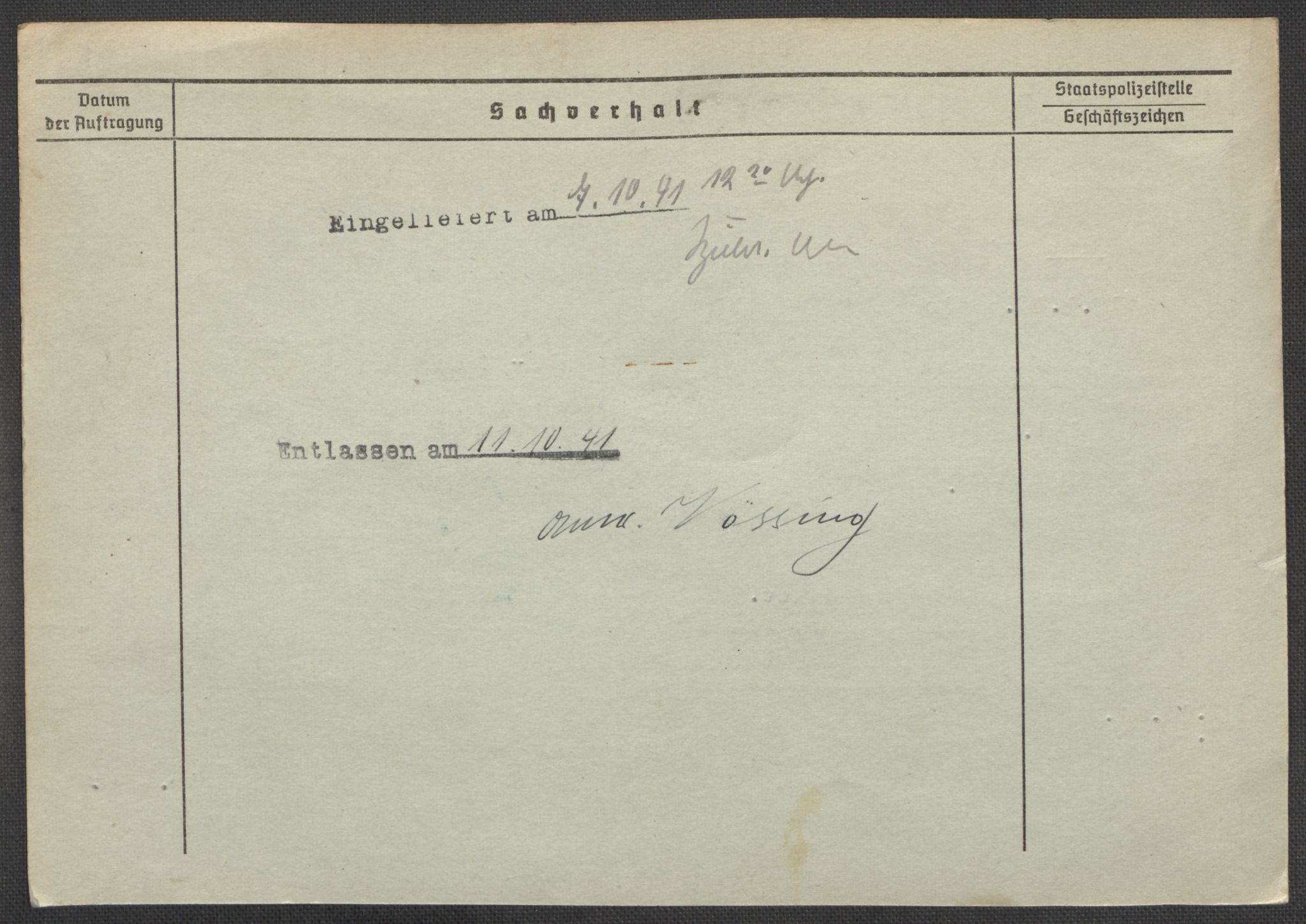 Befehlshaber der Sicherheitspolizei und des SD, RA/RAFA-5969/E/Ea/Eaa/L0010: Register over norske fanger i Møllergata 19: Sø-Å, 1940-1945, p. 713