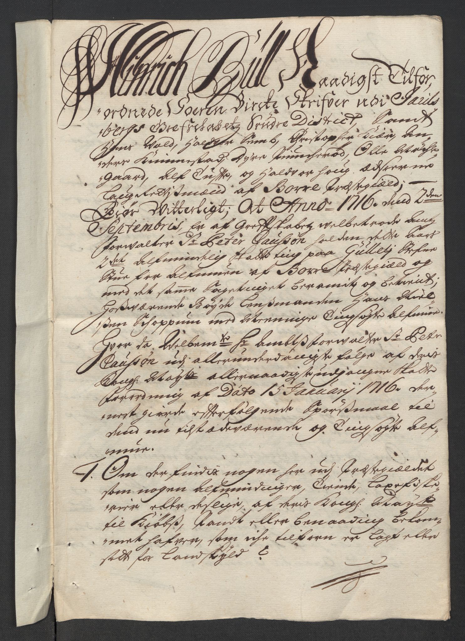 Rentekammeret inntil 1814, Reviderte regnskaper, Fogderegnskap, RA/EA-4092/R32/L1880: Fogderegnskap Jarlsberg grevskap, 1716, p. 134