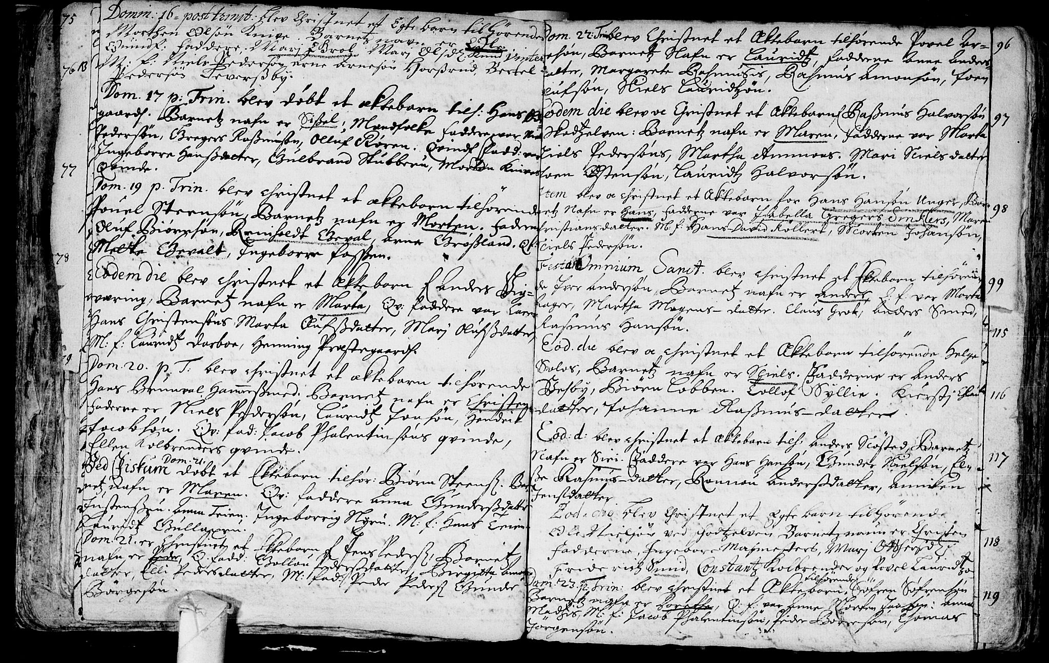 Eiker kirkebøker, AV/SAKO-A-4/F/Fa/L0001: Parish register (official) no. I 1 /1, 1683-1704