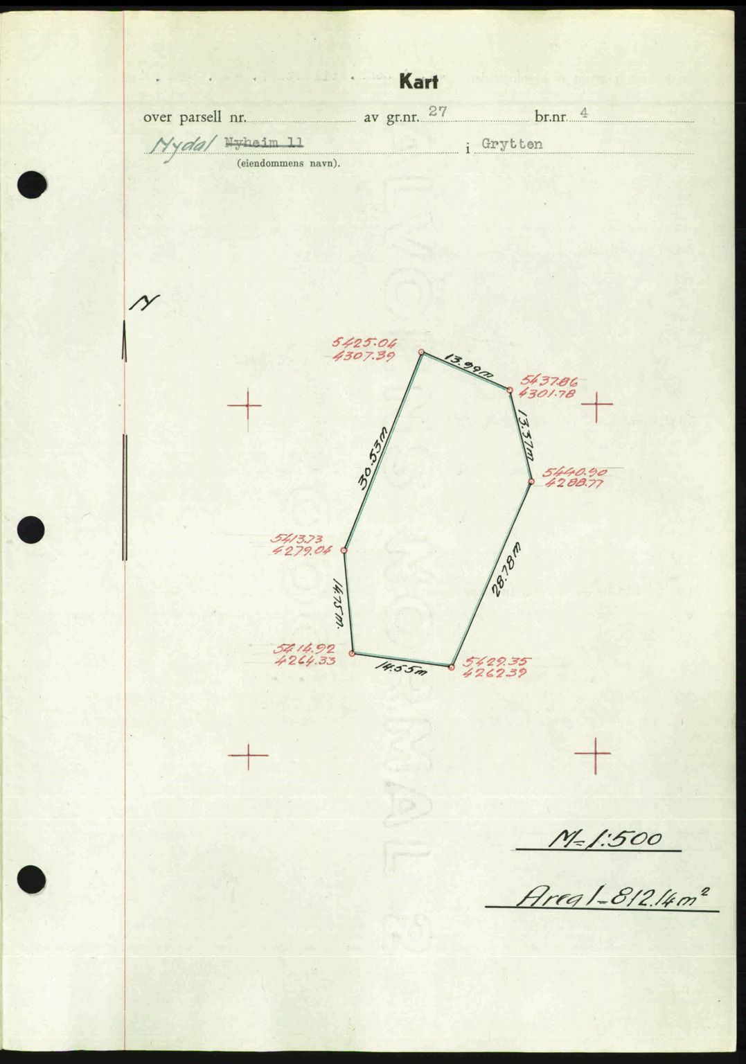 Romsdal sorenskriveri, AV/SAT-A-4149/1/2/2C: Mortgage book no. A30, 1949-1949, Diary no: : 2149/1949