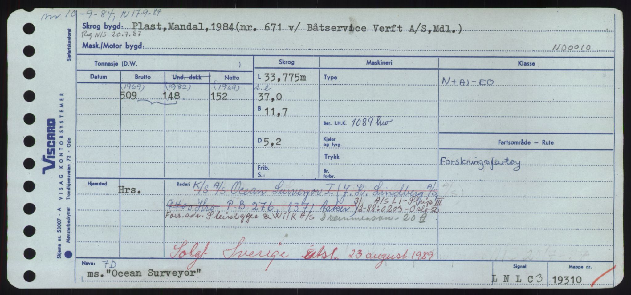 Sjøfartsdirektoratet med forløpere, Skipsmålingen, AV/RA-S-1627/H/Hd/L0028: Fartøy, O, p. 77