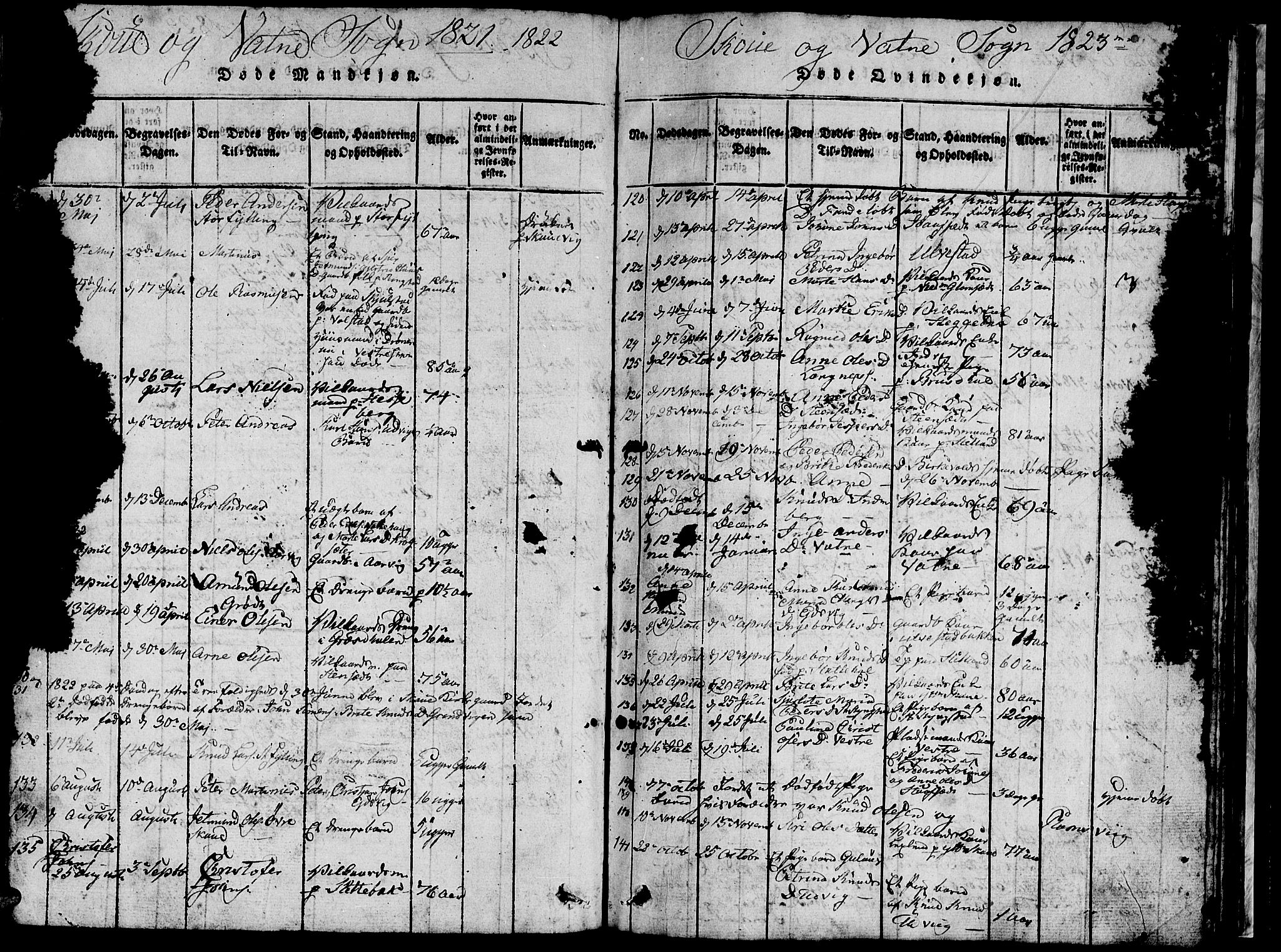 Ministerialprotokoller, klokkerbøker og fødselsregistre - Møre og Romsdal, AV/SAT-A-1454/524/L0360: Parish register (copy) no. 524C01, 1816-1830, p. 100