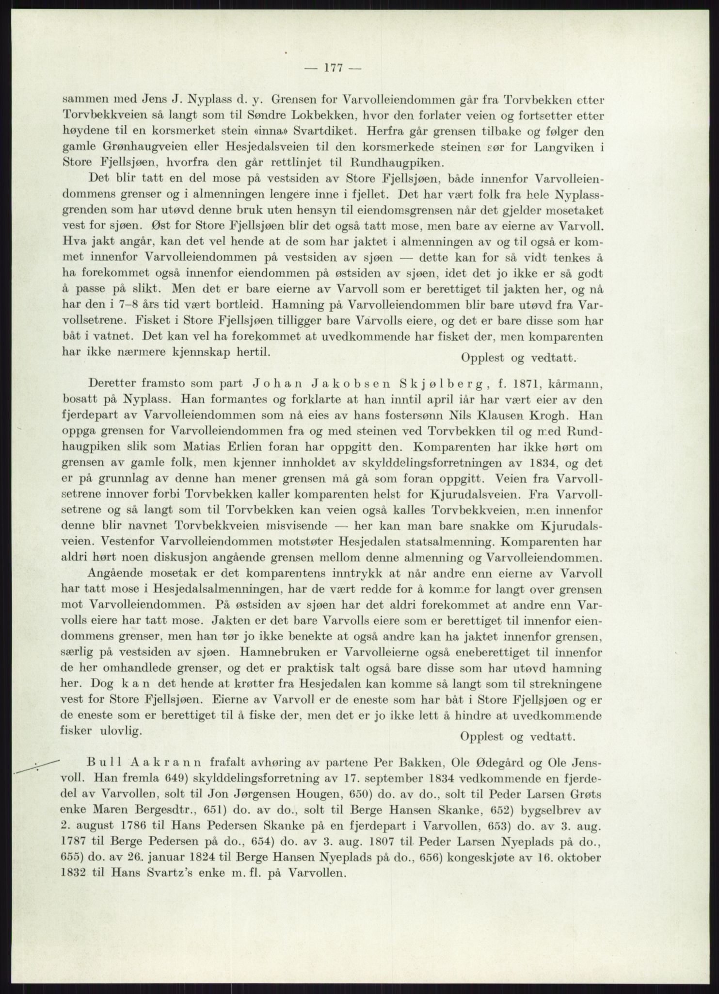 Høyfjellskommisjonen, AV/RA-S-1546/X/Xa/L0001: Nr. 1-33, 1909-1953, p. 4453