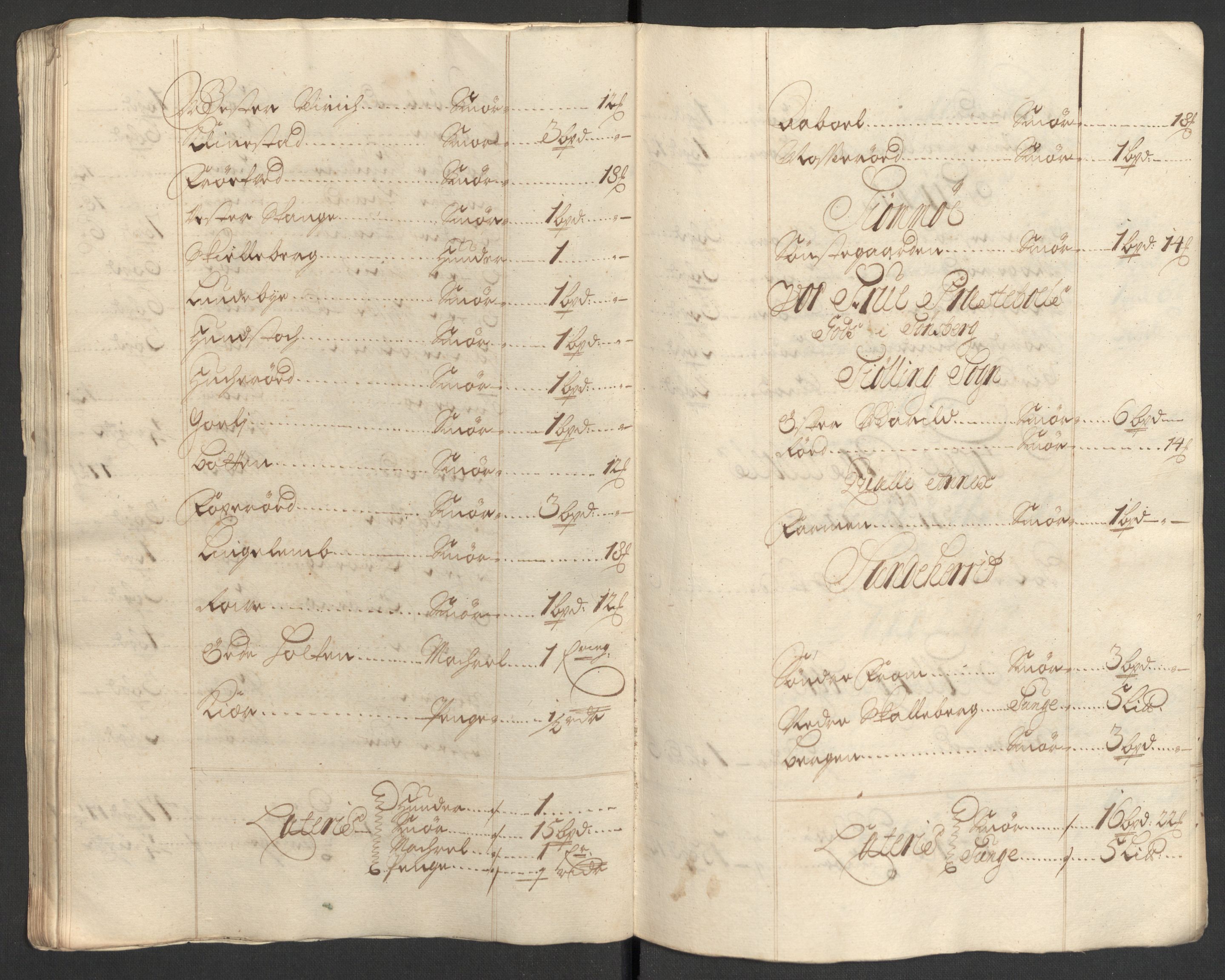 Rentekammeret inntil 1814, Reviderte regnskaper, Fogderegnskap, AV/RA-EA-4092/R33/L1976: Fogderegnskap Larvik grevskap, 1698-1701, p. 260