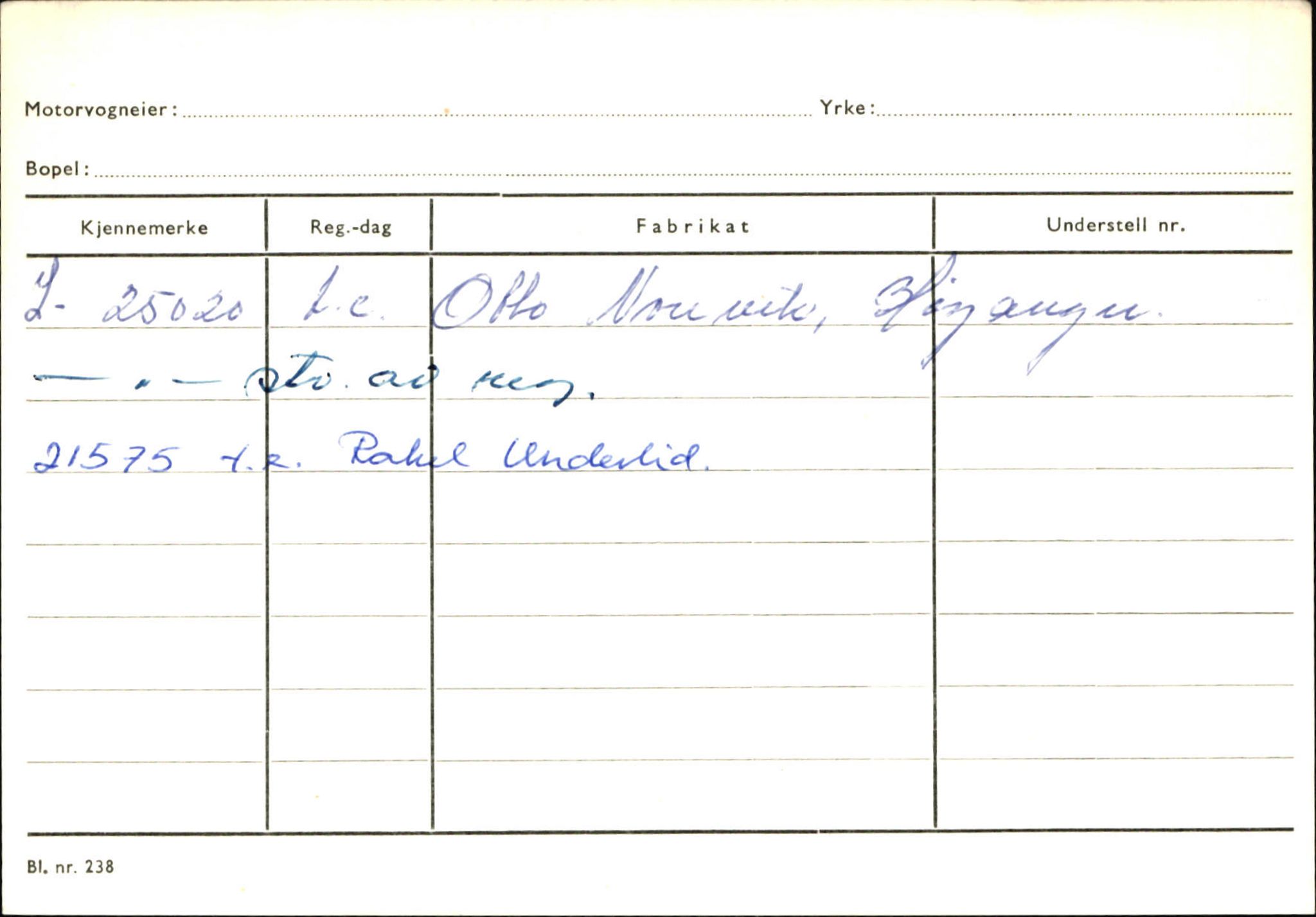 Statens vegvesen, Sogn og Fjordane vegkontor, AV/SAB-A-5301/4/F/L0130: Eigarregister Eid T-Å. Høyanger A-O, 1945-1975, p. 1253