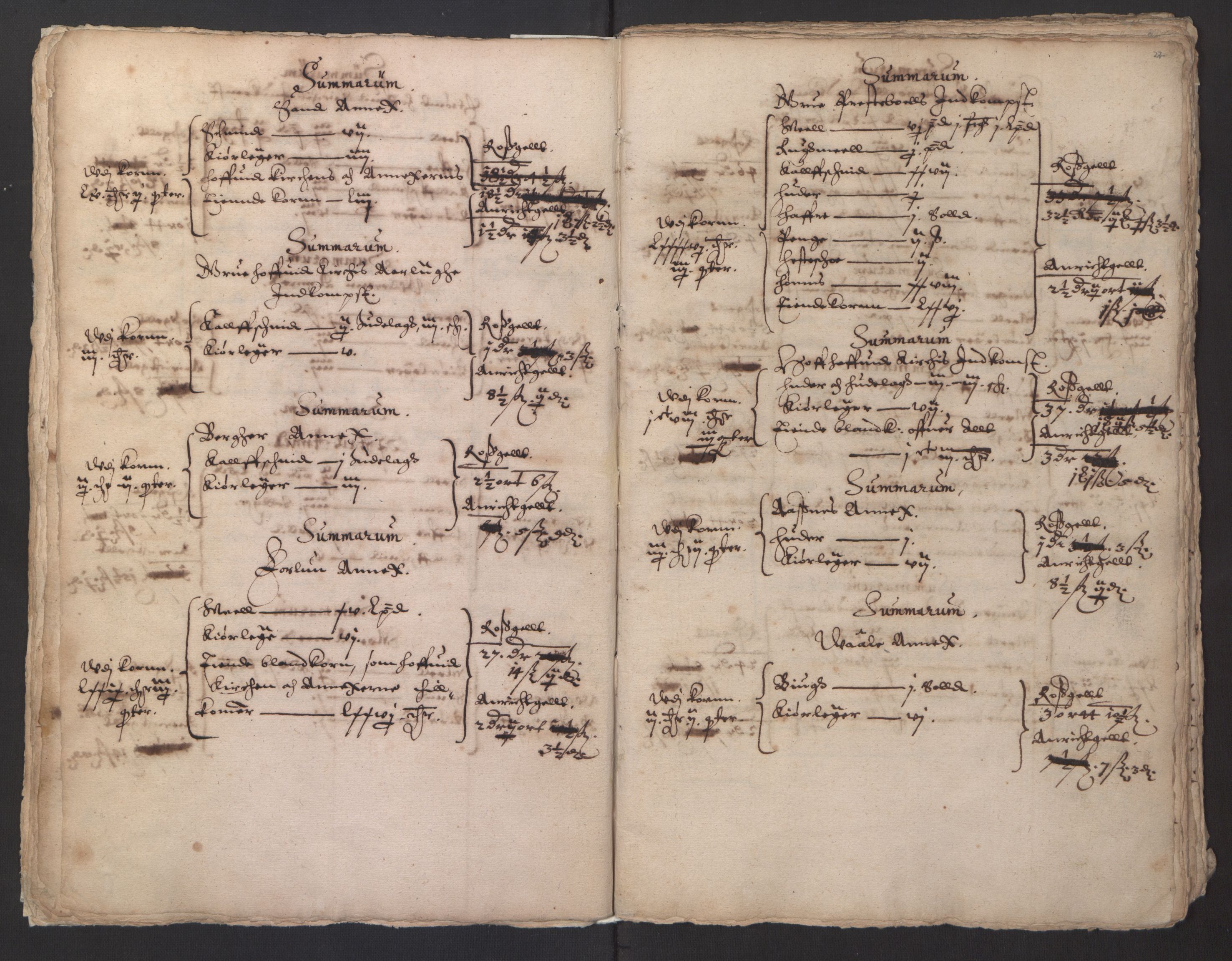 Stattholderembetet 1572-1771, AV/RA-EA-2870/Ek/L0014/0001: Jordebøker til utlikning av rosstjeneste 1624-1626: / Kirke- og prestebolsinntekter i Oslo og Hamar bispedømme, 1625-1626, p. 29