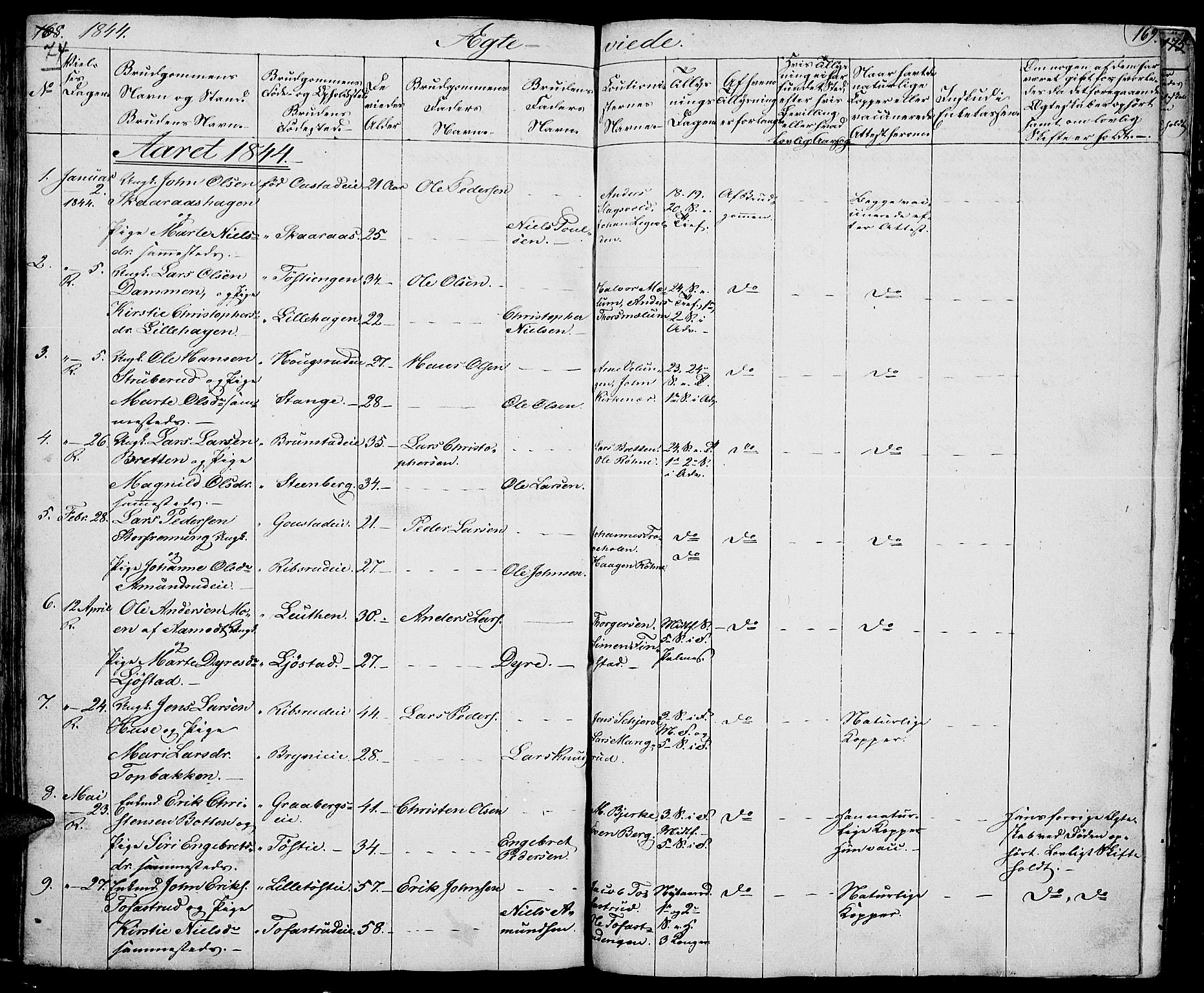 Romedal prestekontor, SAH/PREST-004/L/L0008: Parish register (copy) no. 8, 1837-1844, p. 74