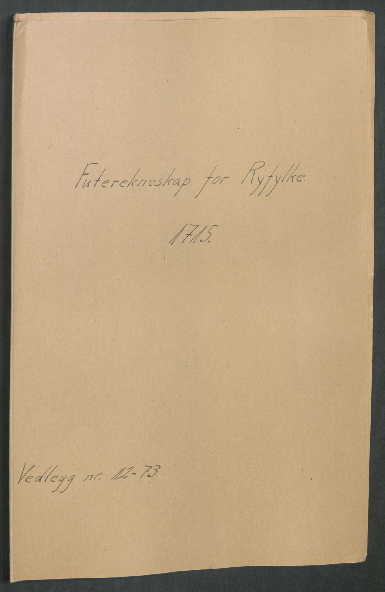 Rentekammeret inntil 1814, Reviderte regnskaper, Fogderegnskap, RA/EA-4092/R47/L2868: Fogderegnskap Ryfylke, 1715, p. 201
