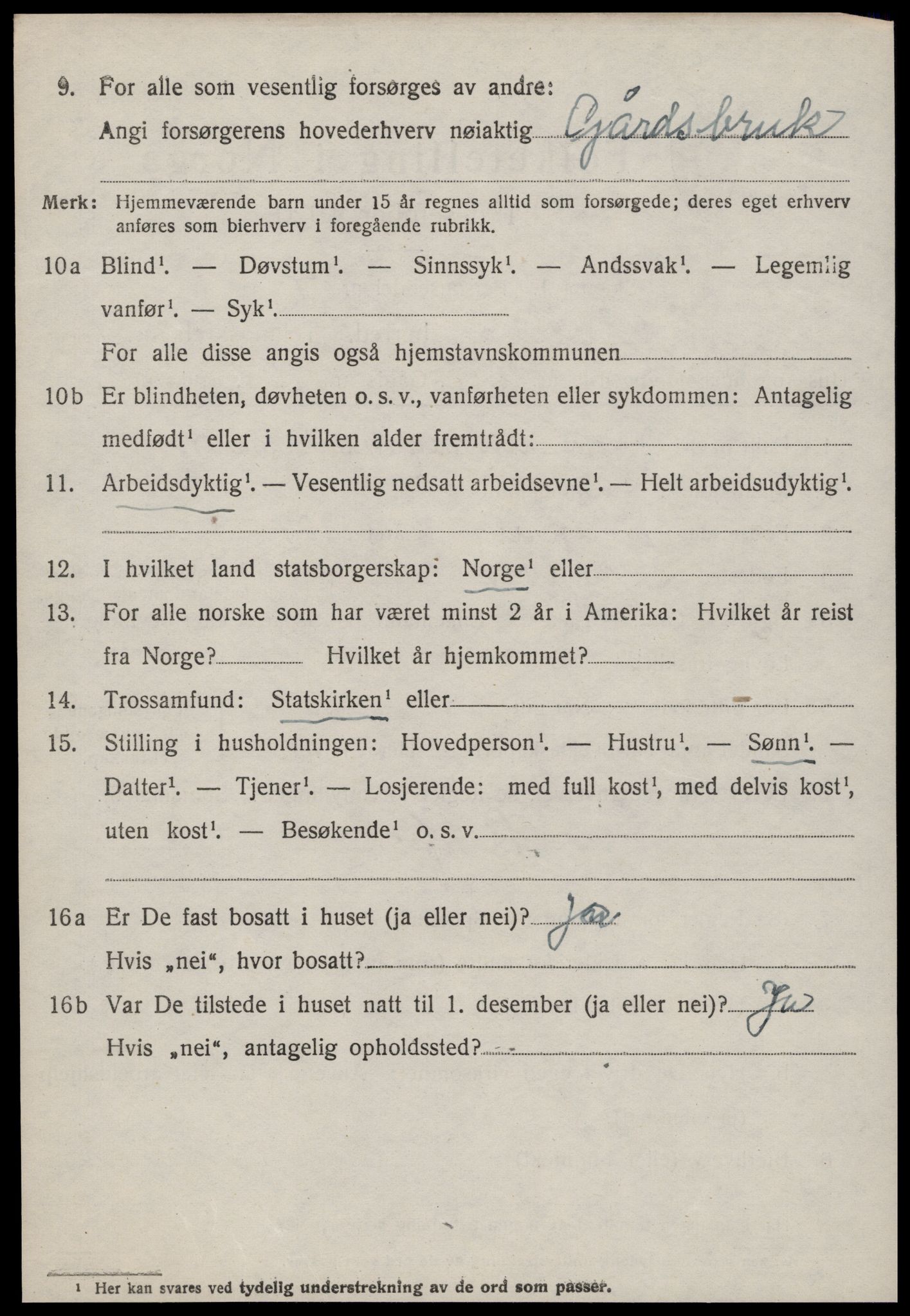 SAT, 1920 census for Sykkylven, 1920, p. 940