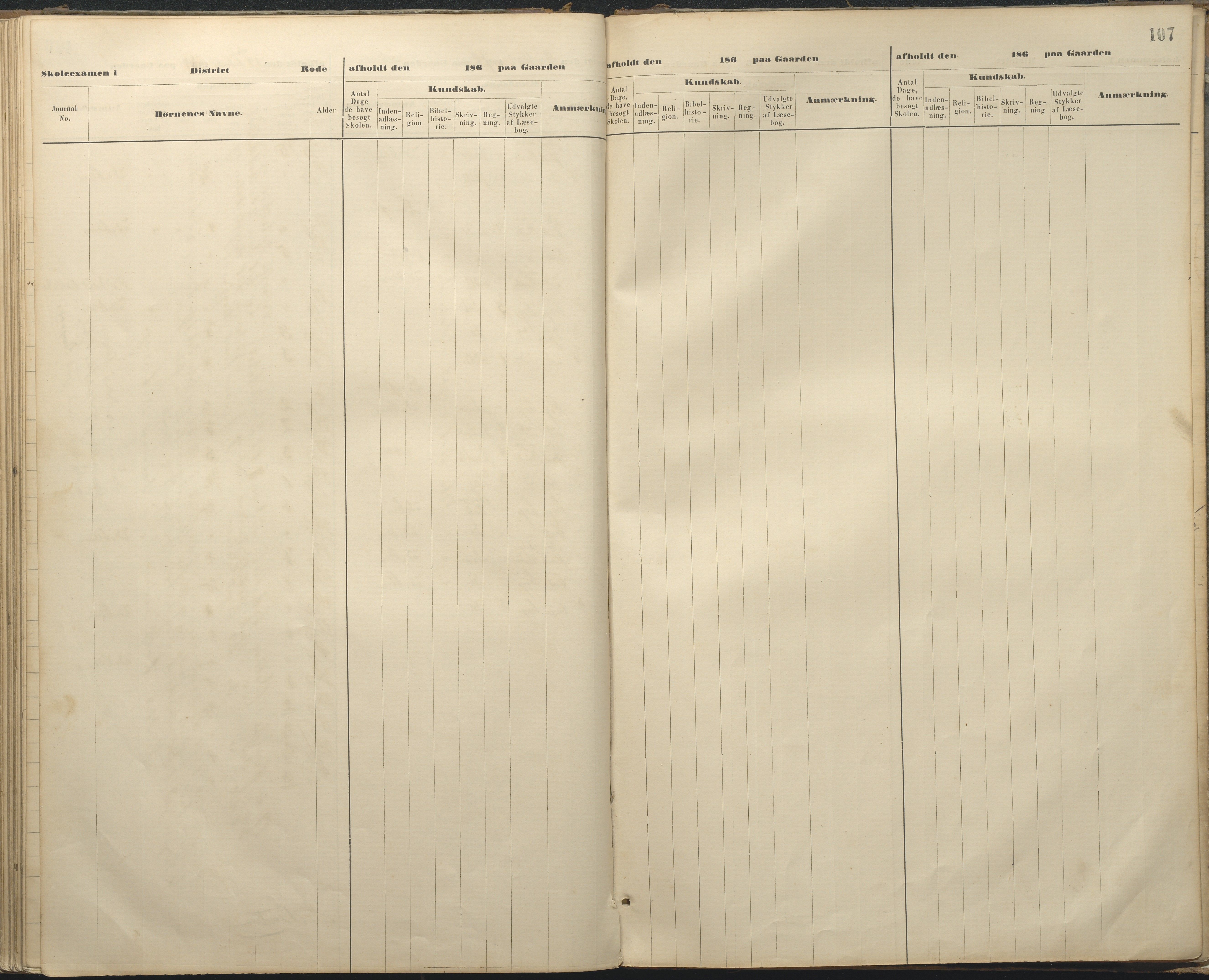 Øyestad kommune frem til 1979, AAKS/KA0920-PK/06/06A/L0048: Eksamensprotokoll, 1866-1879, p. 106