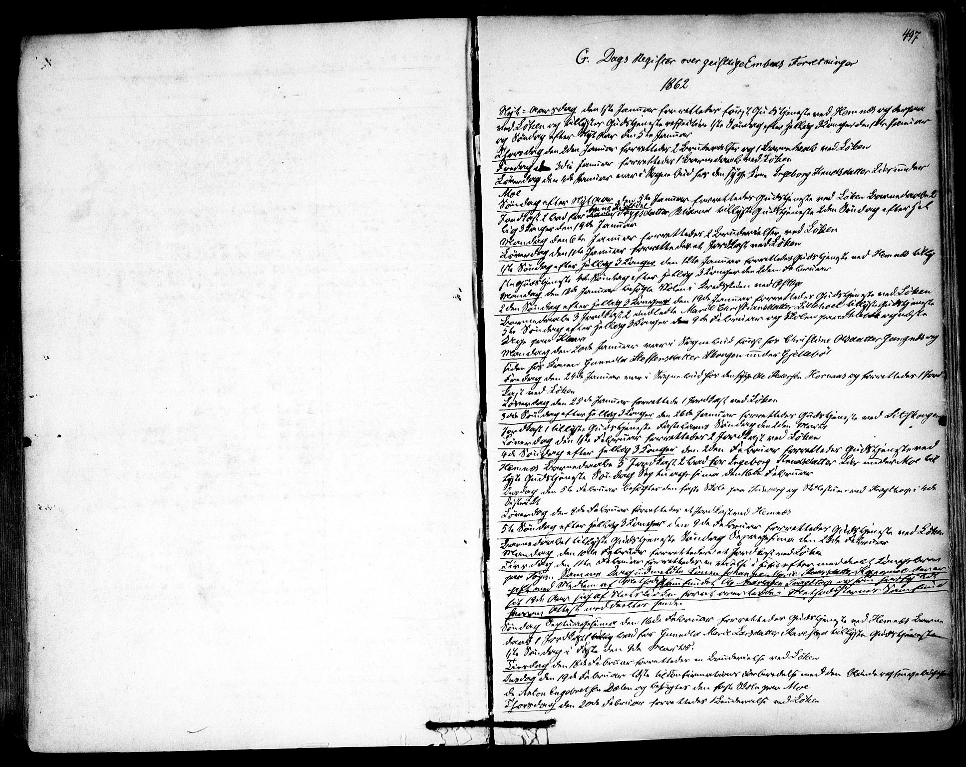 Høland prestekontor Kirkebøker, SAO/A-10346a/F/Fa/L0011: Parish register (official) no. I 11, 1862-1869, p. 497