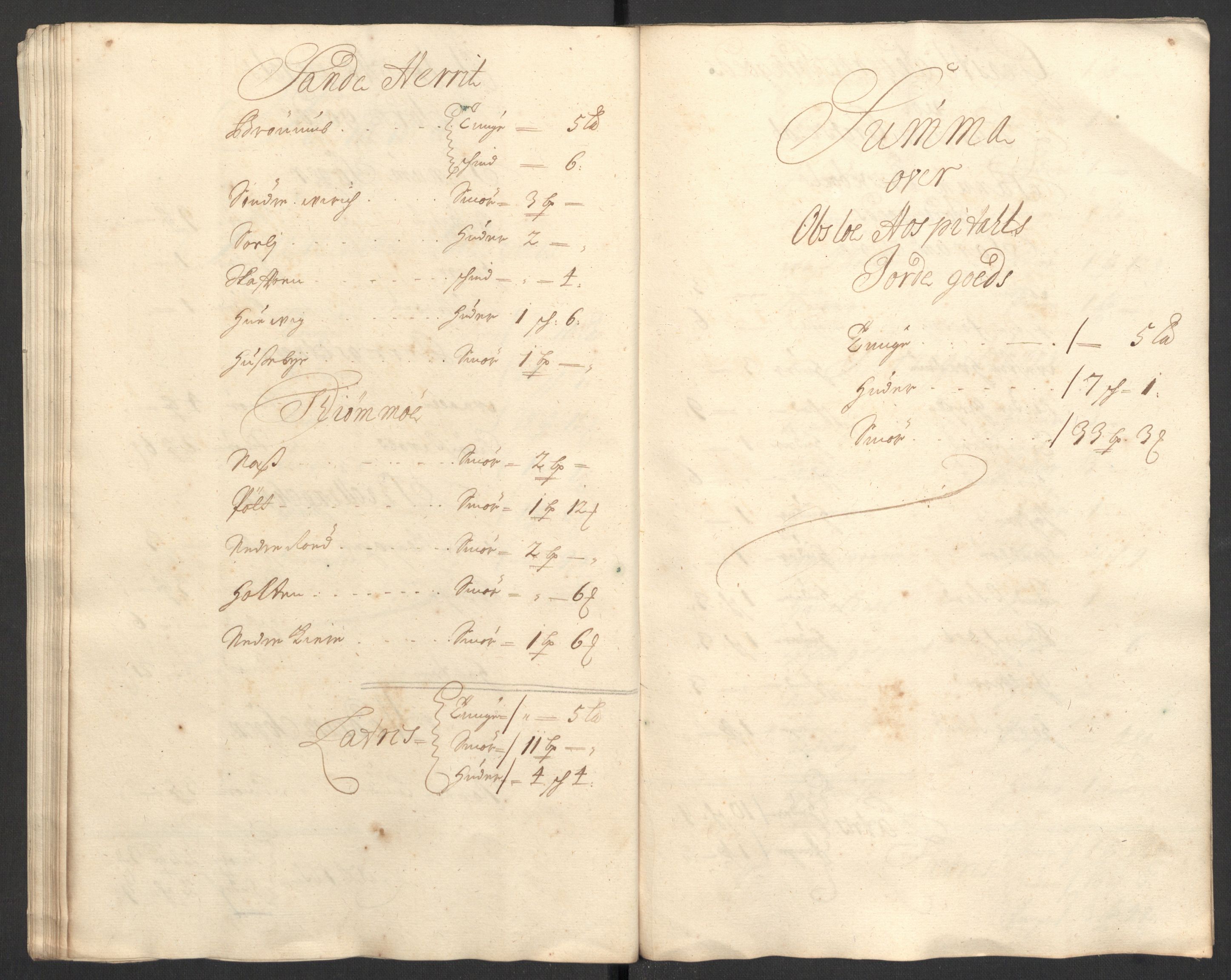 Rentekammeret inntil 1814, Reviderte regnskaper, Fogderegnskap, RA/EA-4092/R33/L1978: Fogderegnskap Larvik grevskap, 1704-1705, p. 219