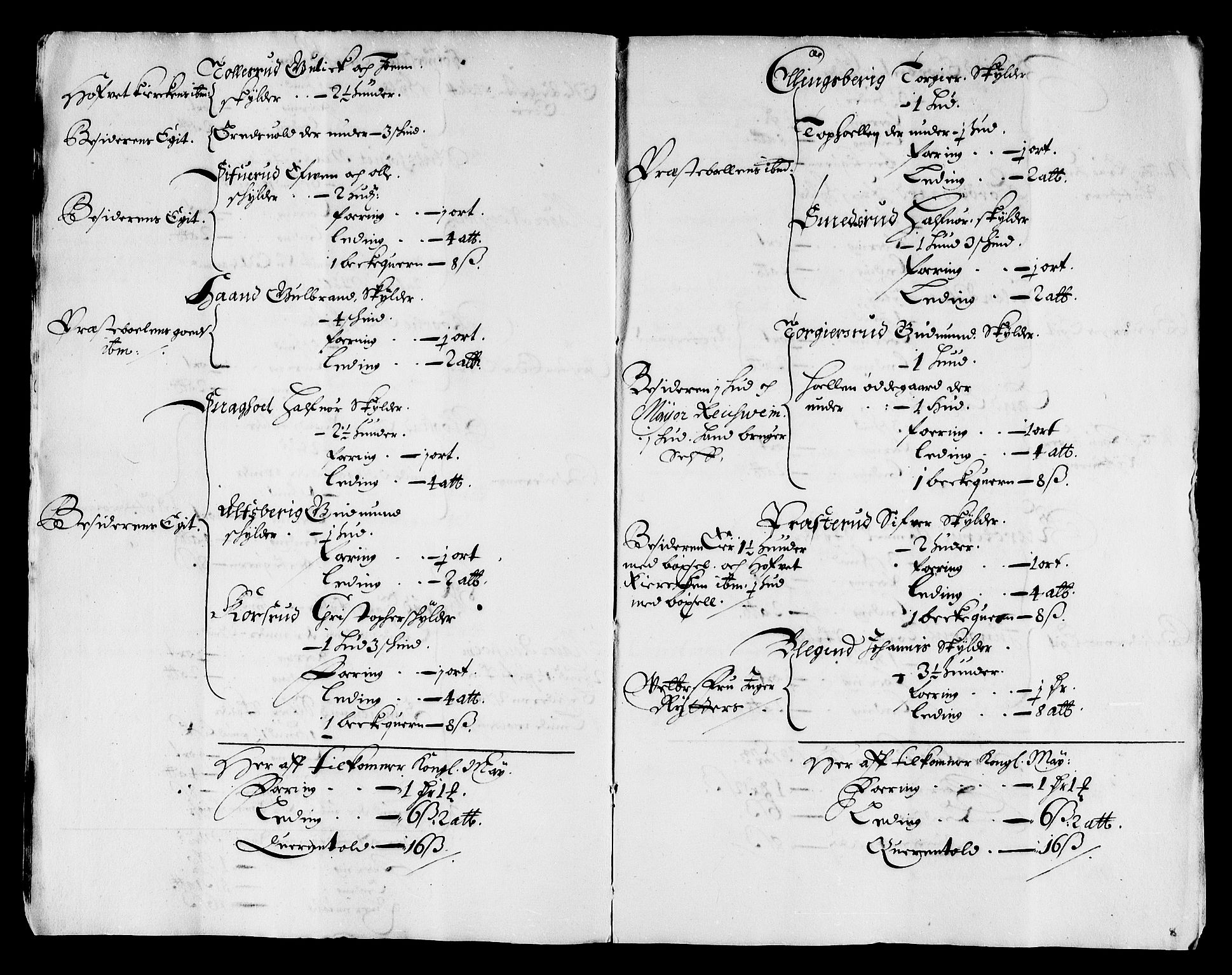 Rentekammeret inntil 1814, Reviderte regnskaper, Stiftamtstueregnskaper, Landkommissariatet på Akershus og Akershus stiftamt, AV/RA-EA-5869/R/Rb/L0126: Akershus stiftamt, 1674-1677